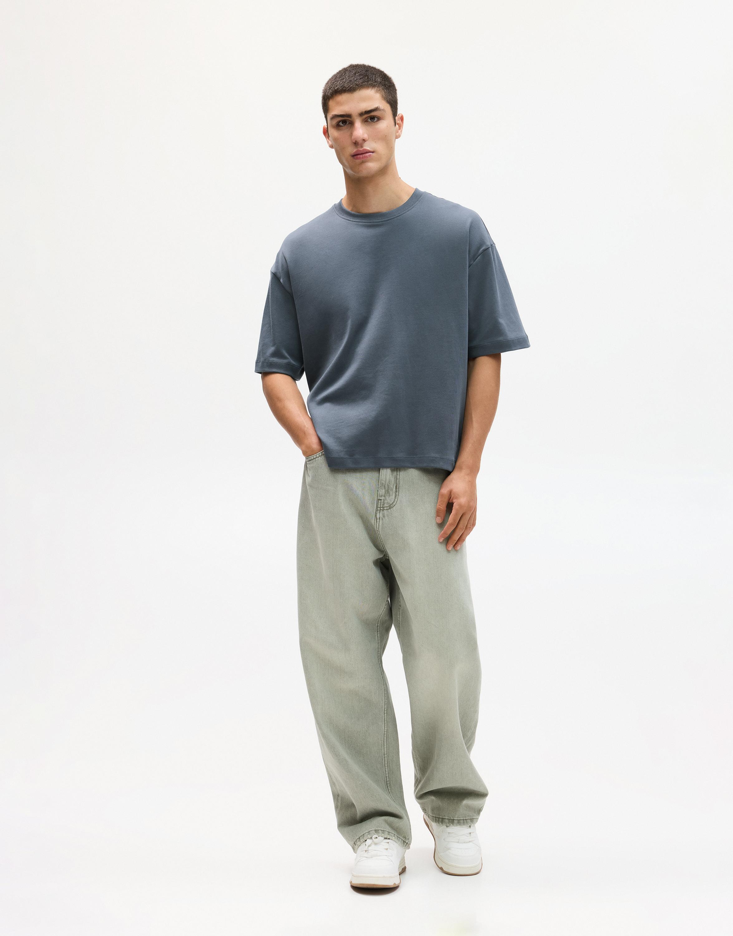 Boxy T-shirt — Blue