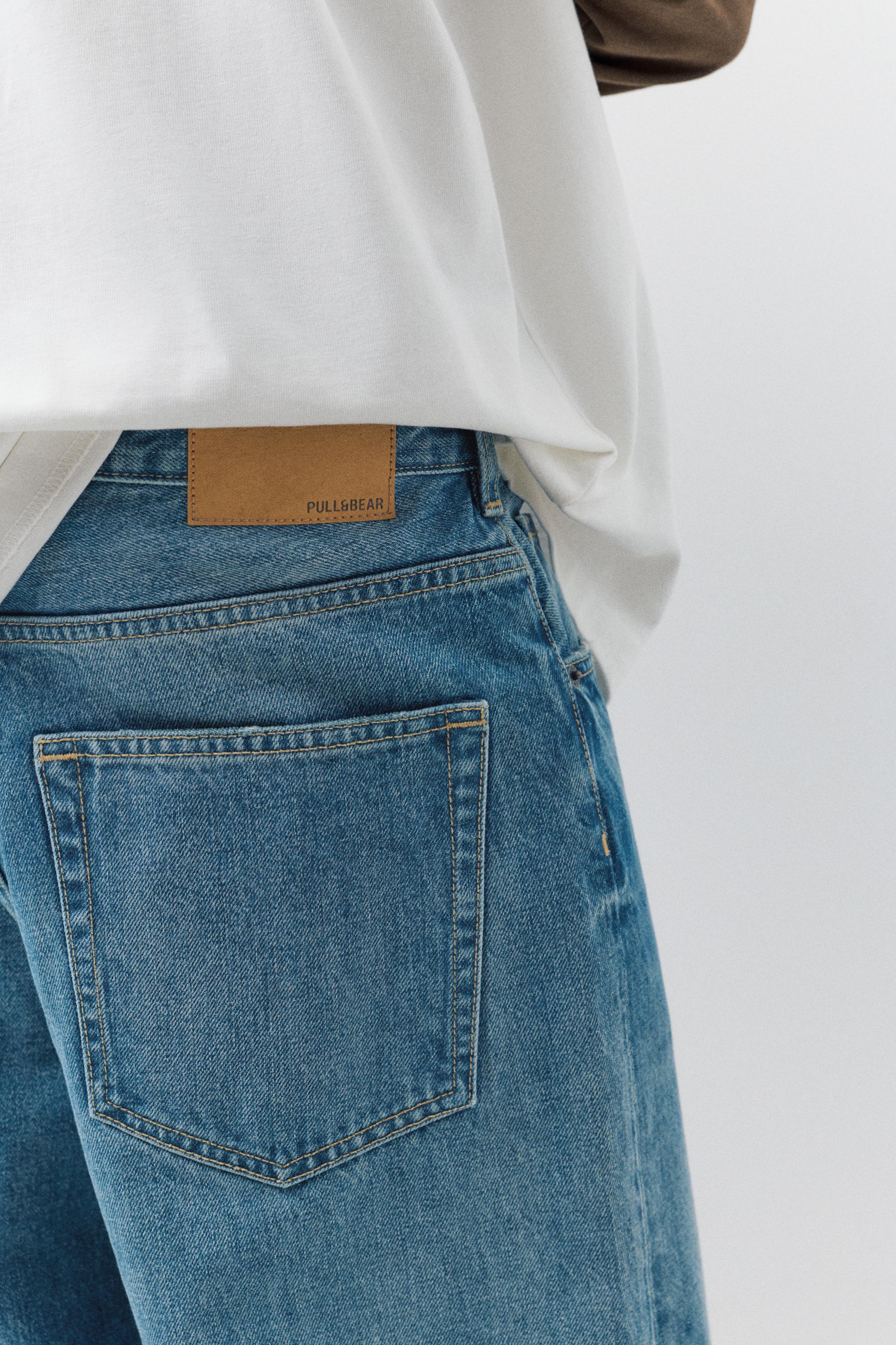 Baggy jeans — Medium blue