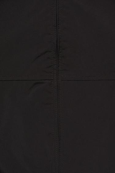 Lightweight hooded raincoat — Black 8