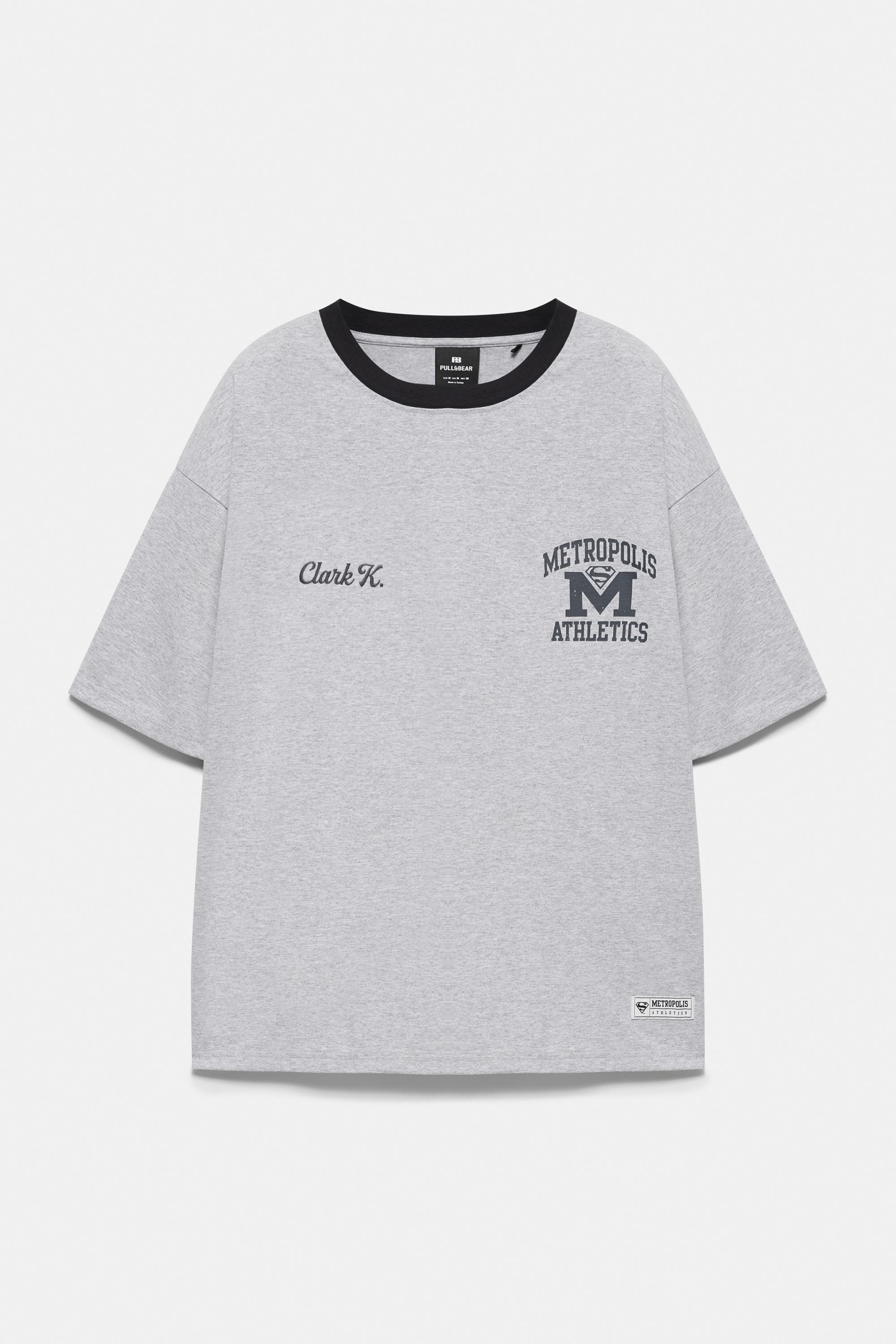 Metropolis Superman T-shirt — Grey marl