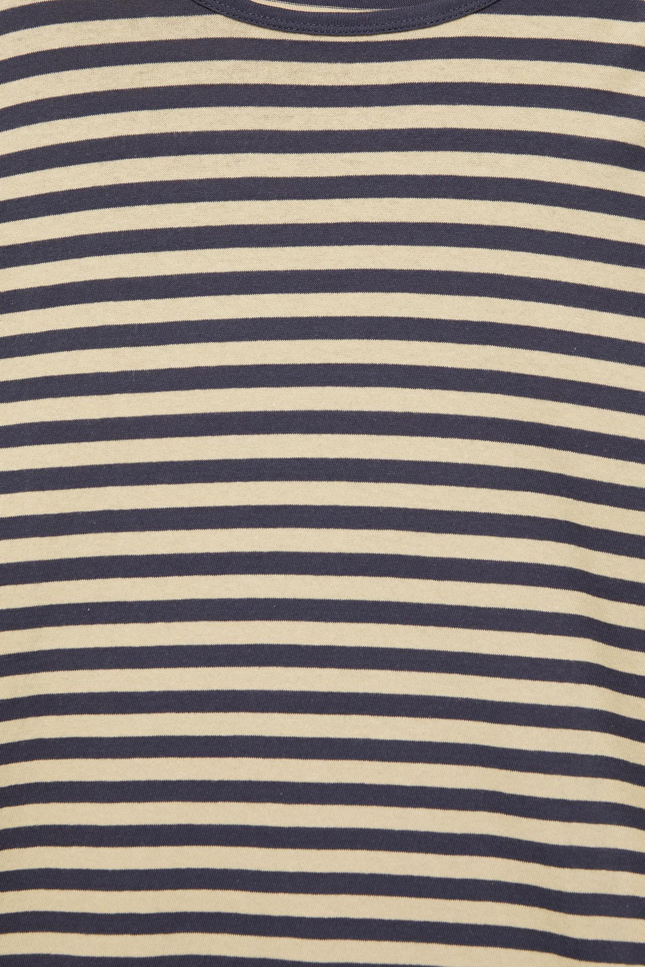 Long sleeve striped T-shirt — Ocher
