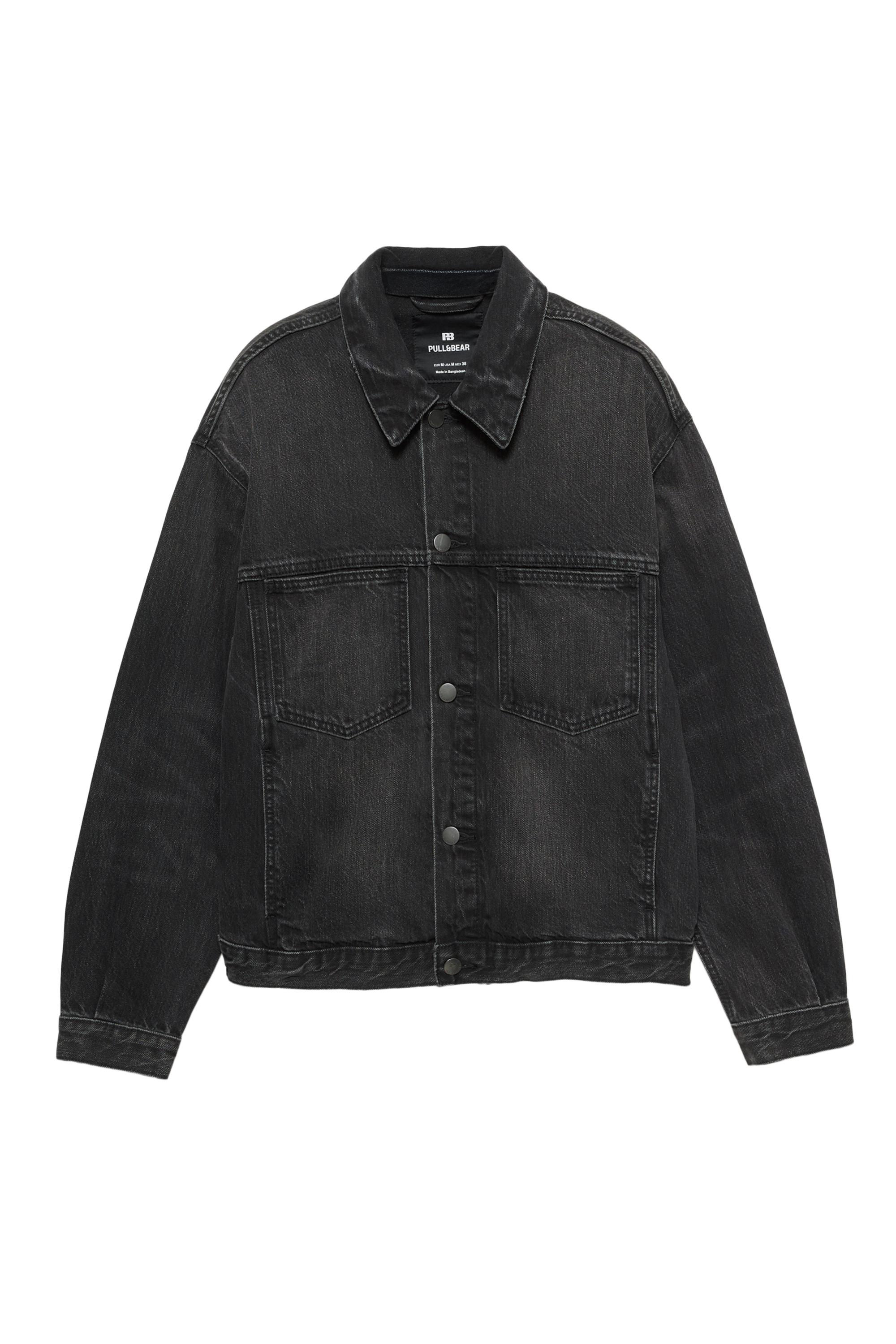 Trucker denim ceket - Görsel 4