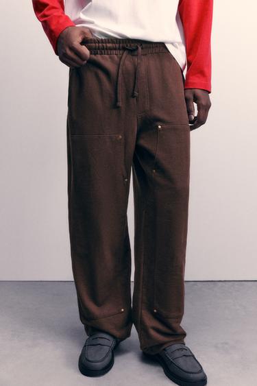 Dickies jogger trousers — Brown 4