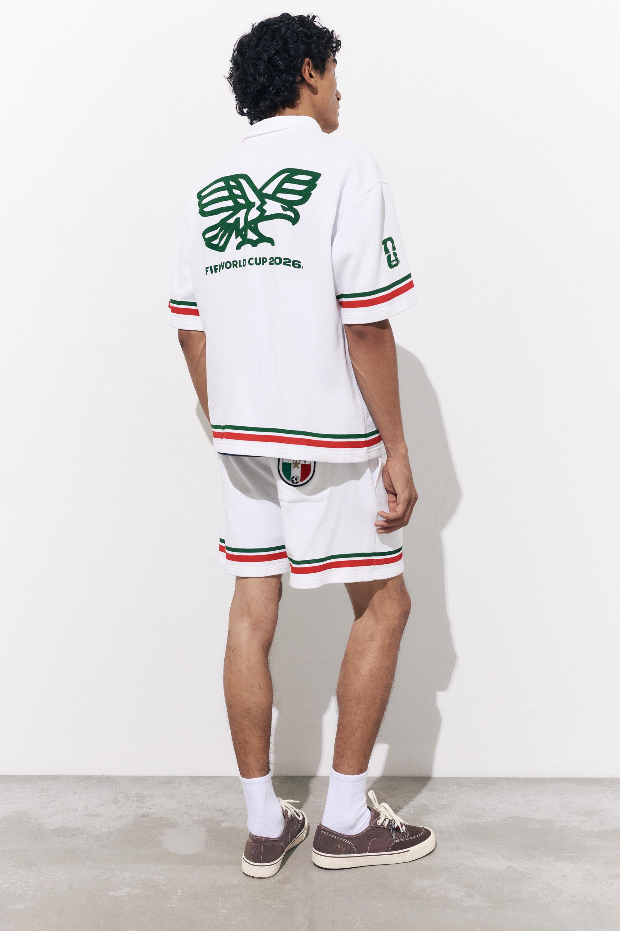 Mexico FIFA World Cup Bermuda shorts — Off white