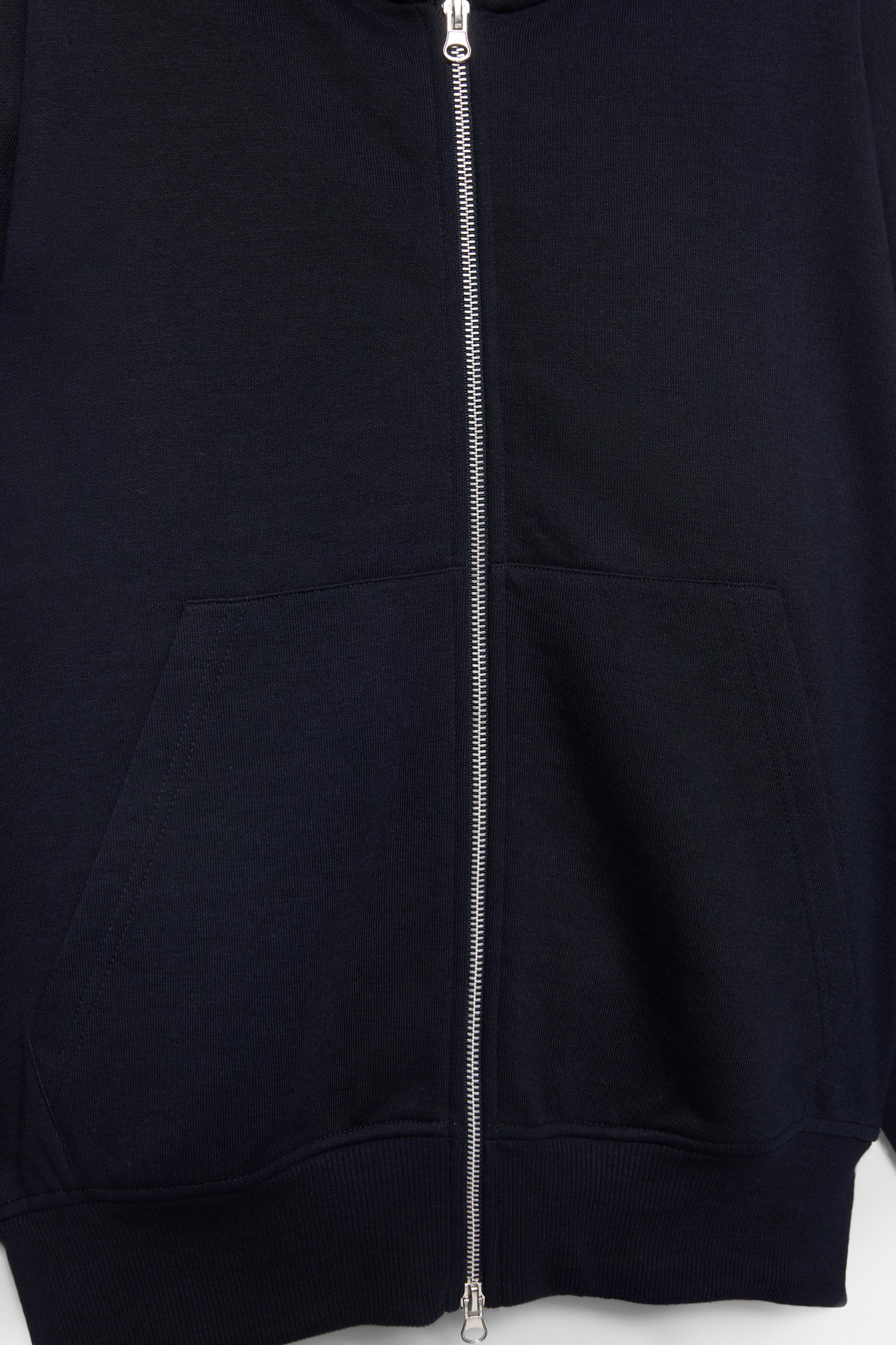 Hoodie with zipper — Navy