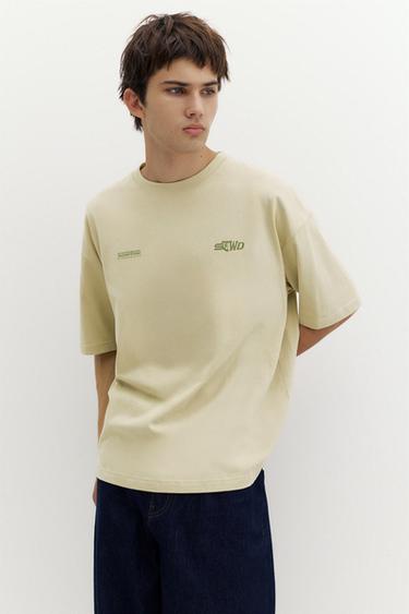 STWD graphic T-shirt — Ecru 1