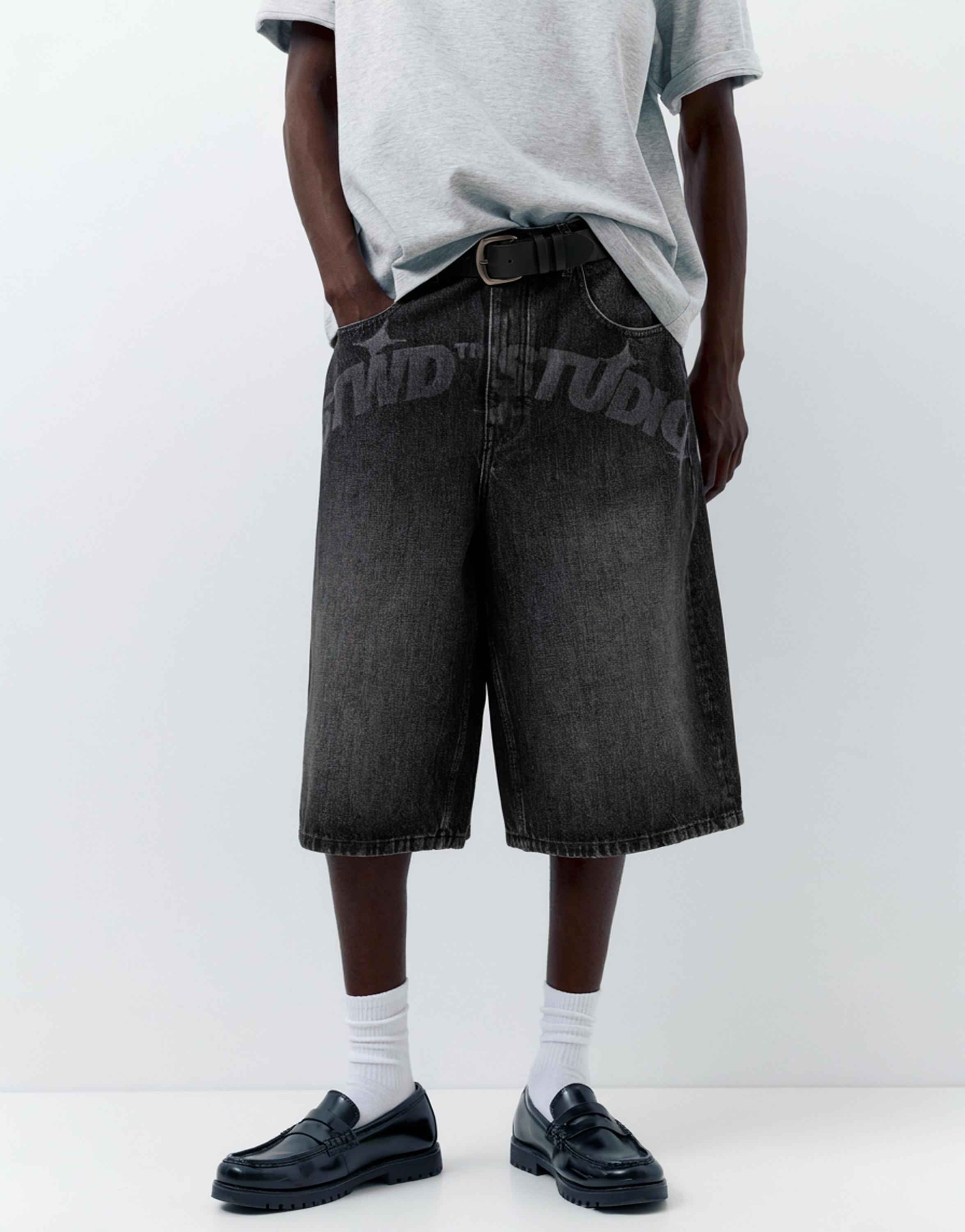 STWD süper baggy jorts - Görsel 6