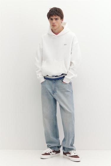 STWD logo boxy hoodie — Off white 4
