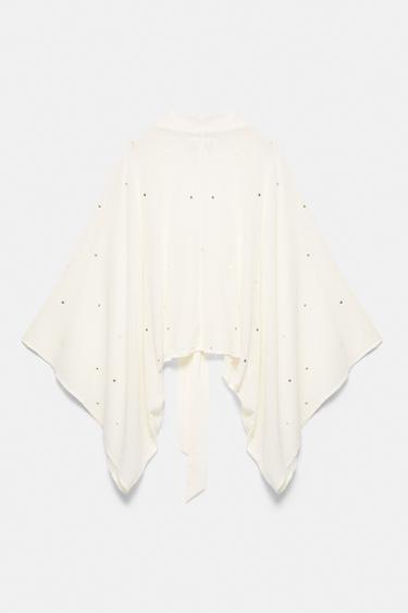 Mirror-detail tunic — Beige 3