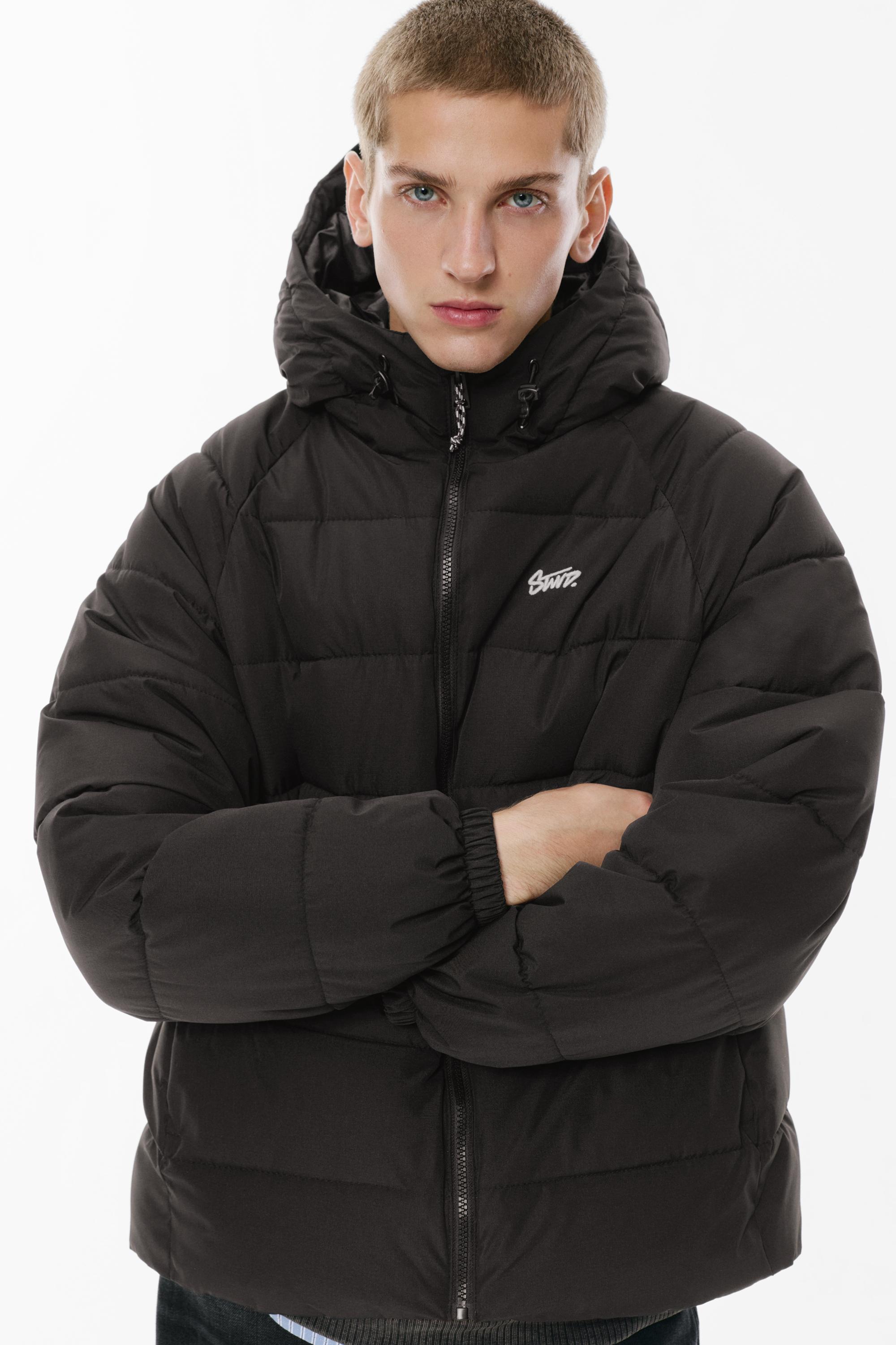 Kapüşonlu şişme STWD mont - Görsel 58