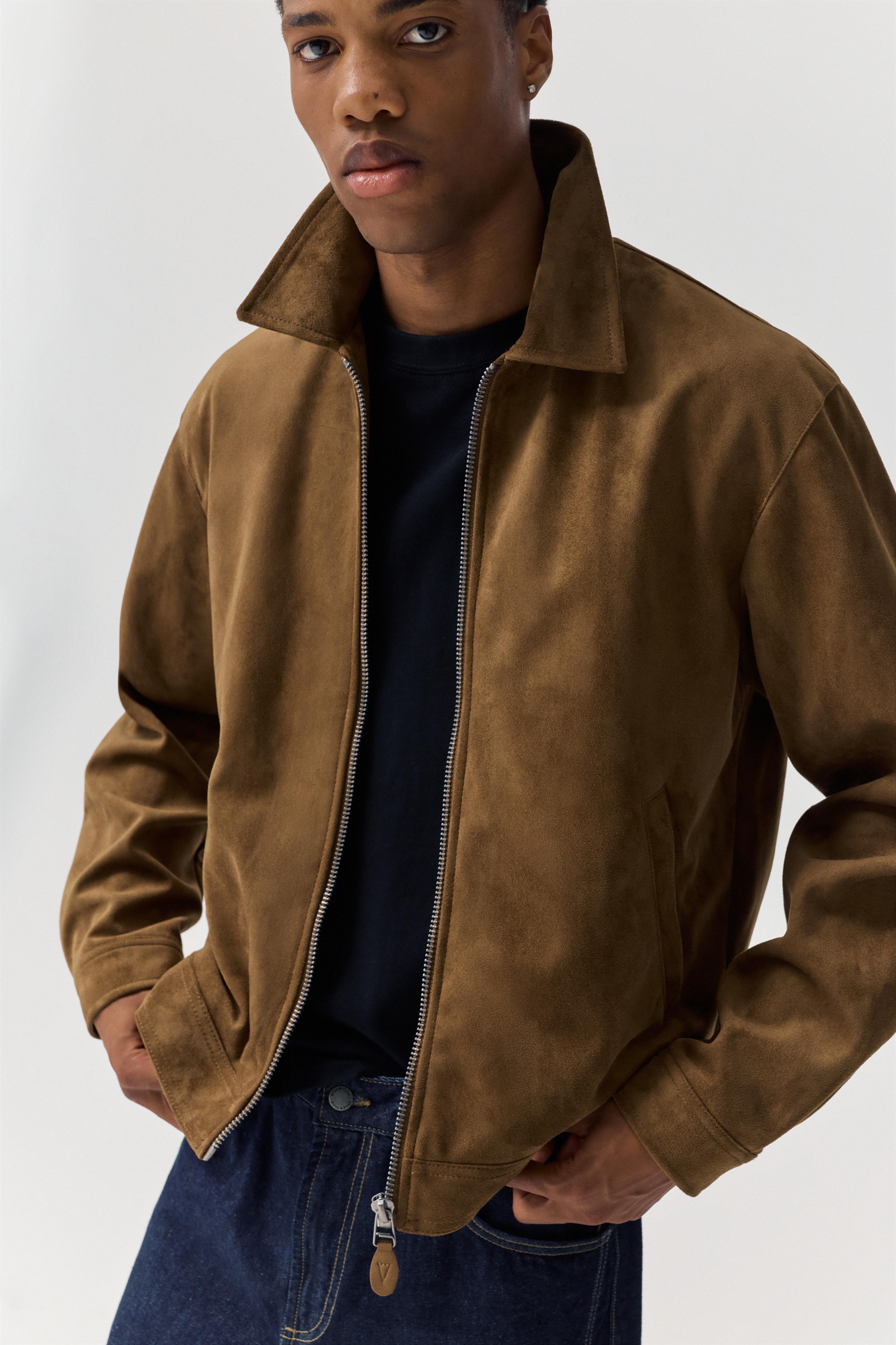 Suni süet ceket - Görsel 45