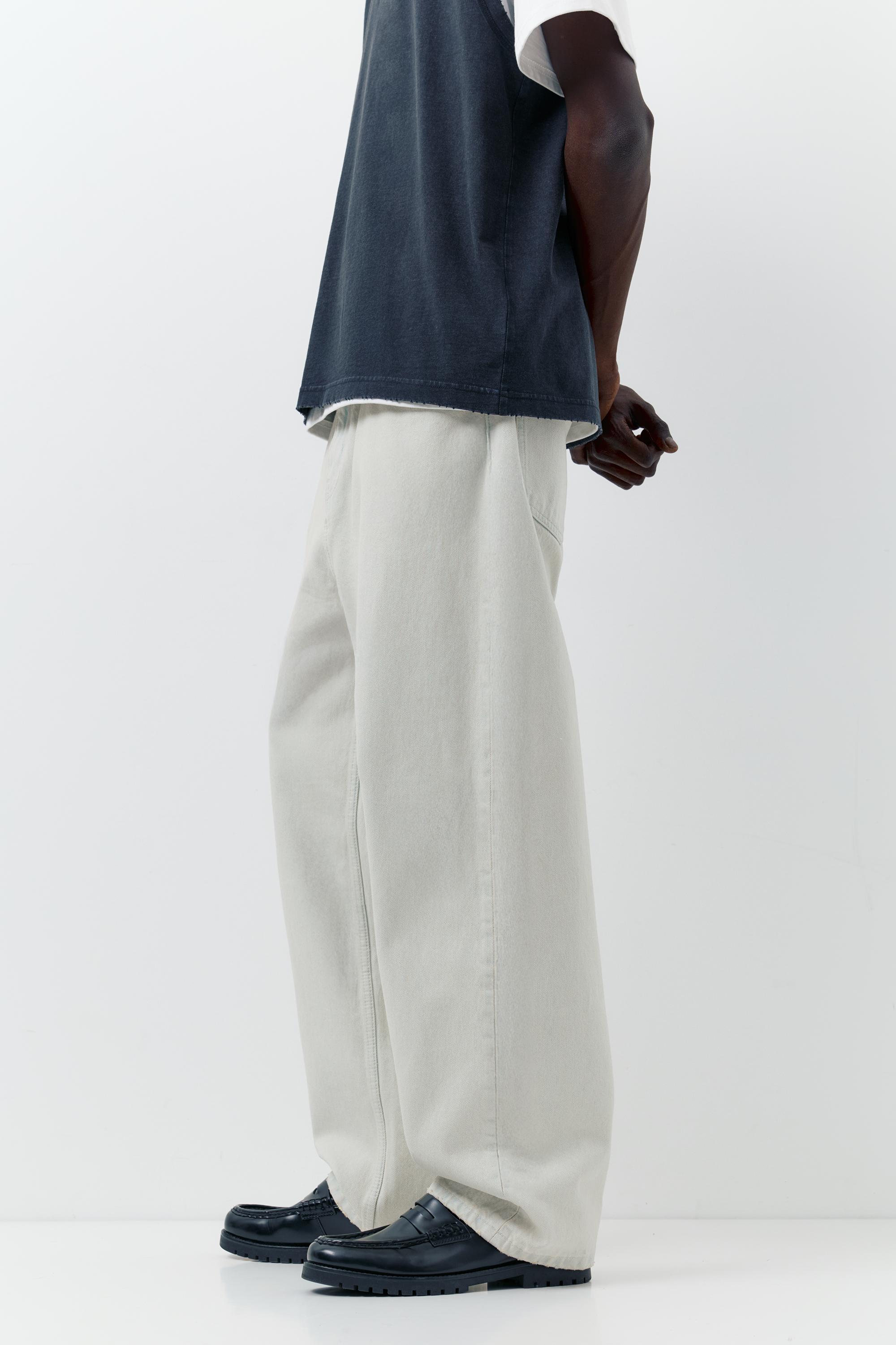 Relaxed fit baggy jeans — Sky blue