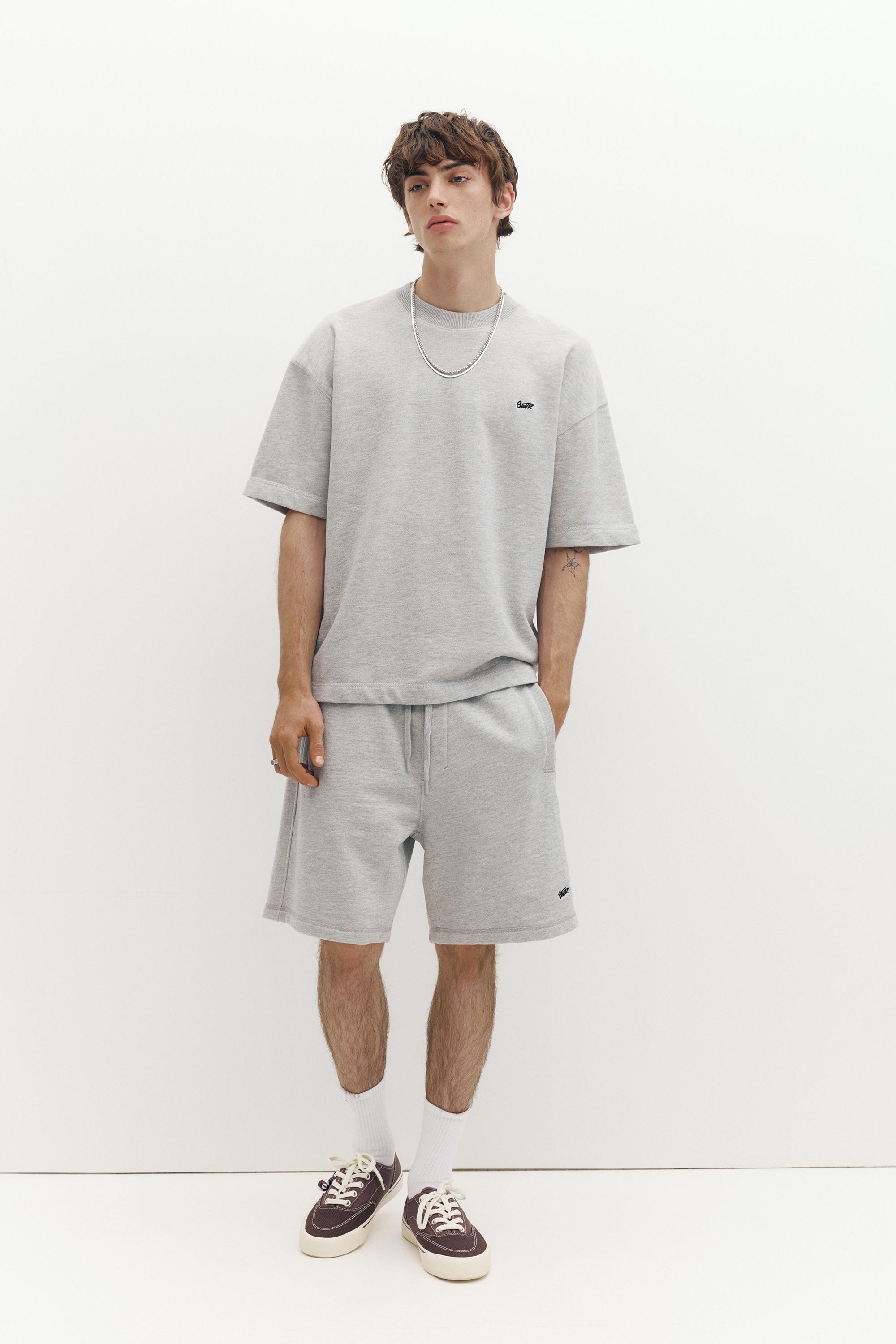 Kısa kollu logolu sweatshirt - Görsel 124