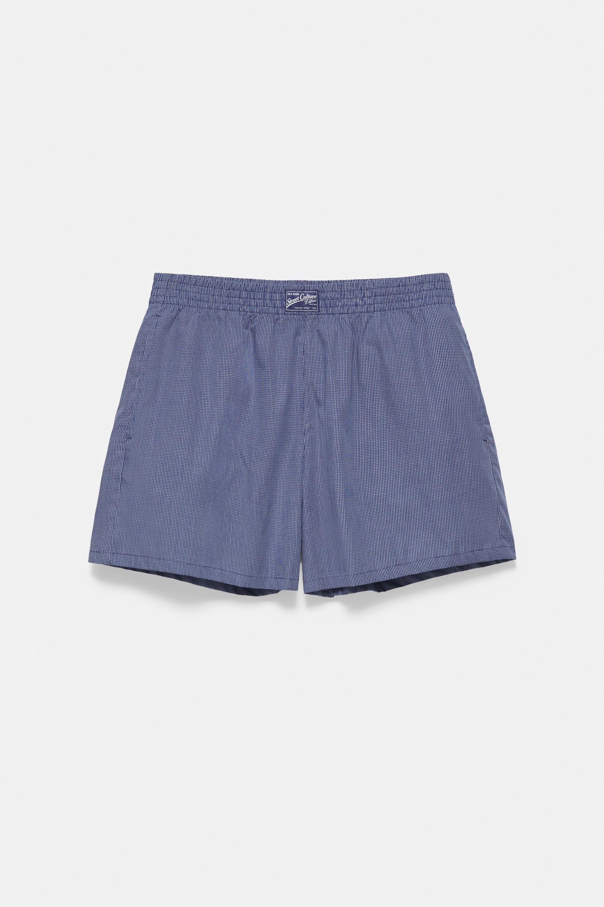 Checked Bermuda shorts