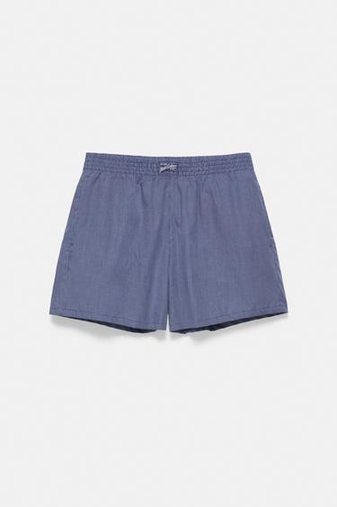 Checked Bermuda shorts — Navy 5