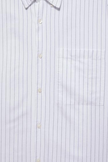 Striped long sleeve shirt — Off white 7