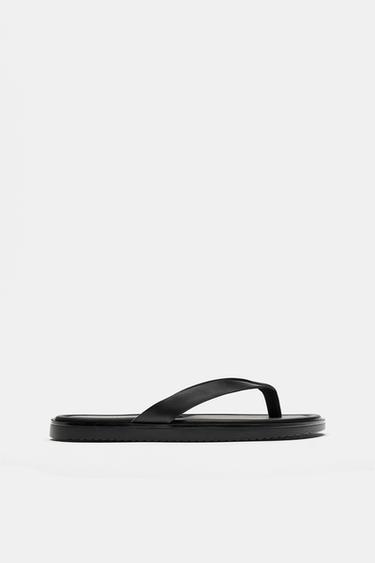 Flat sandals — Black 1