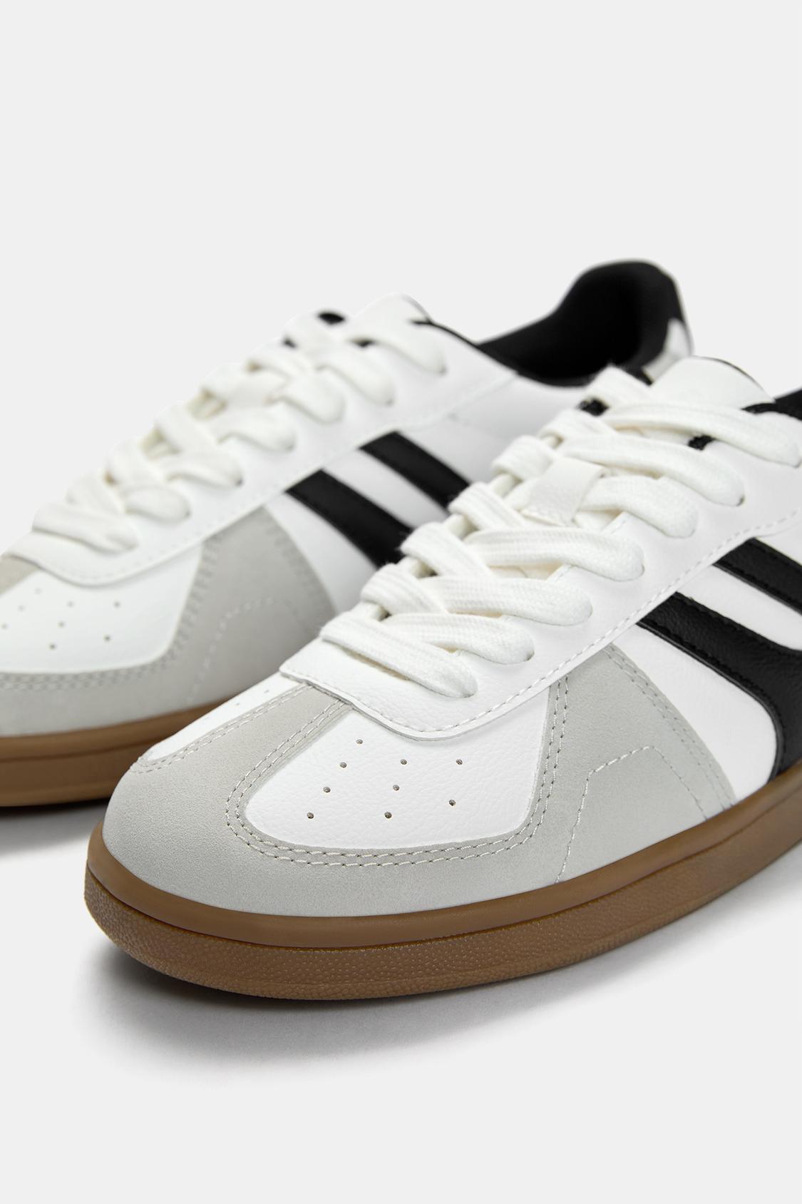 Zapatillas Blancas Plataforma Pull And Bear Pull&bear Pull