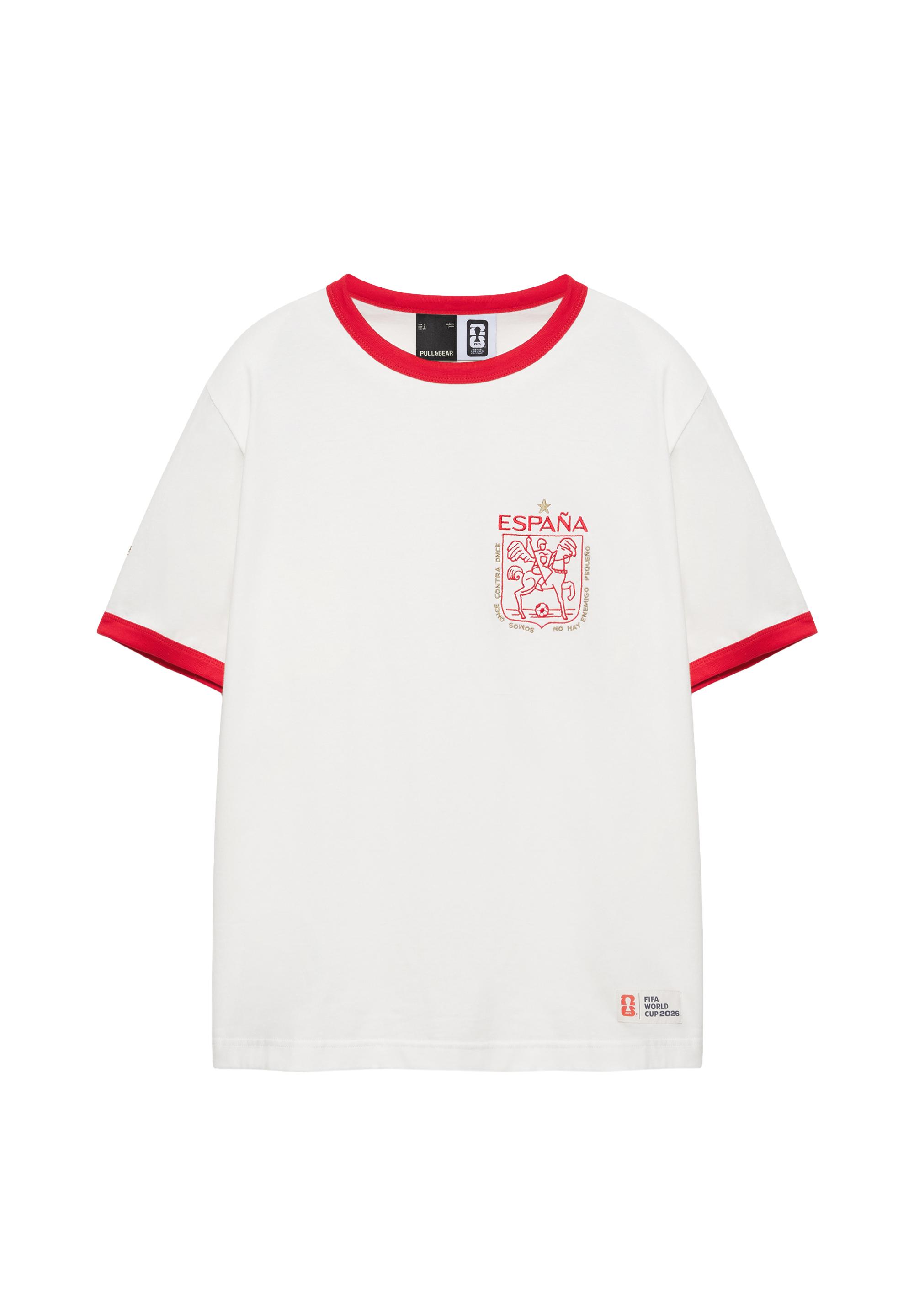 Spain FIFA WORLD CUP 26™ T-shirt — Off white