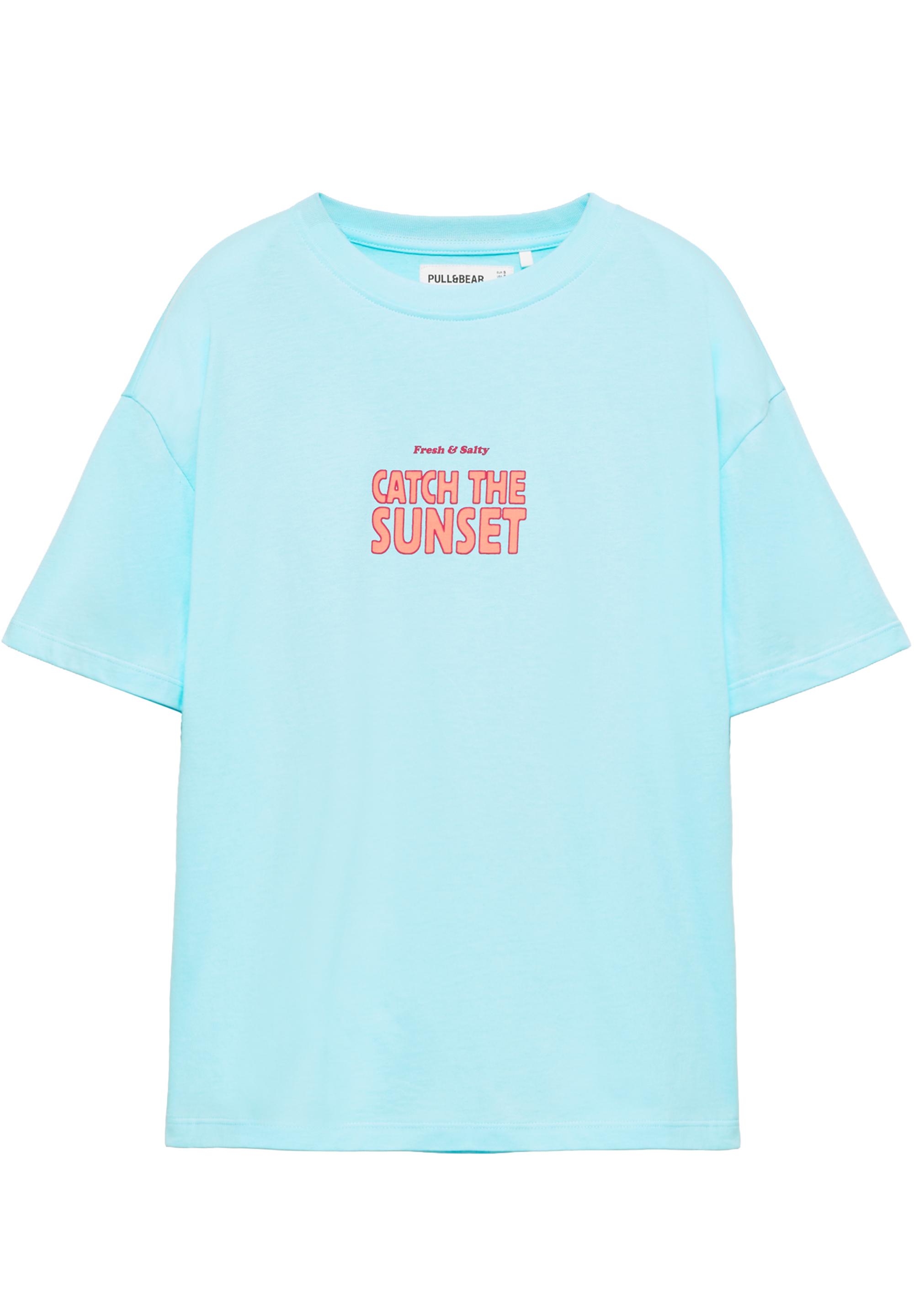 Lobster graphic T-shirt — Turquoise