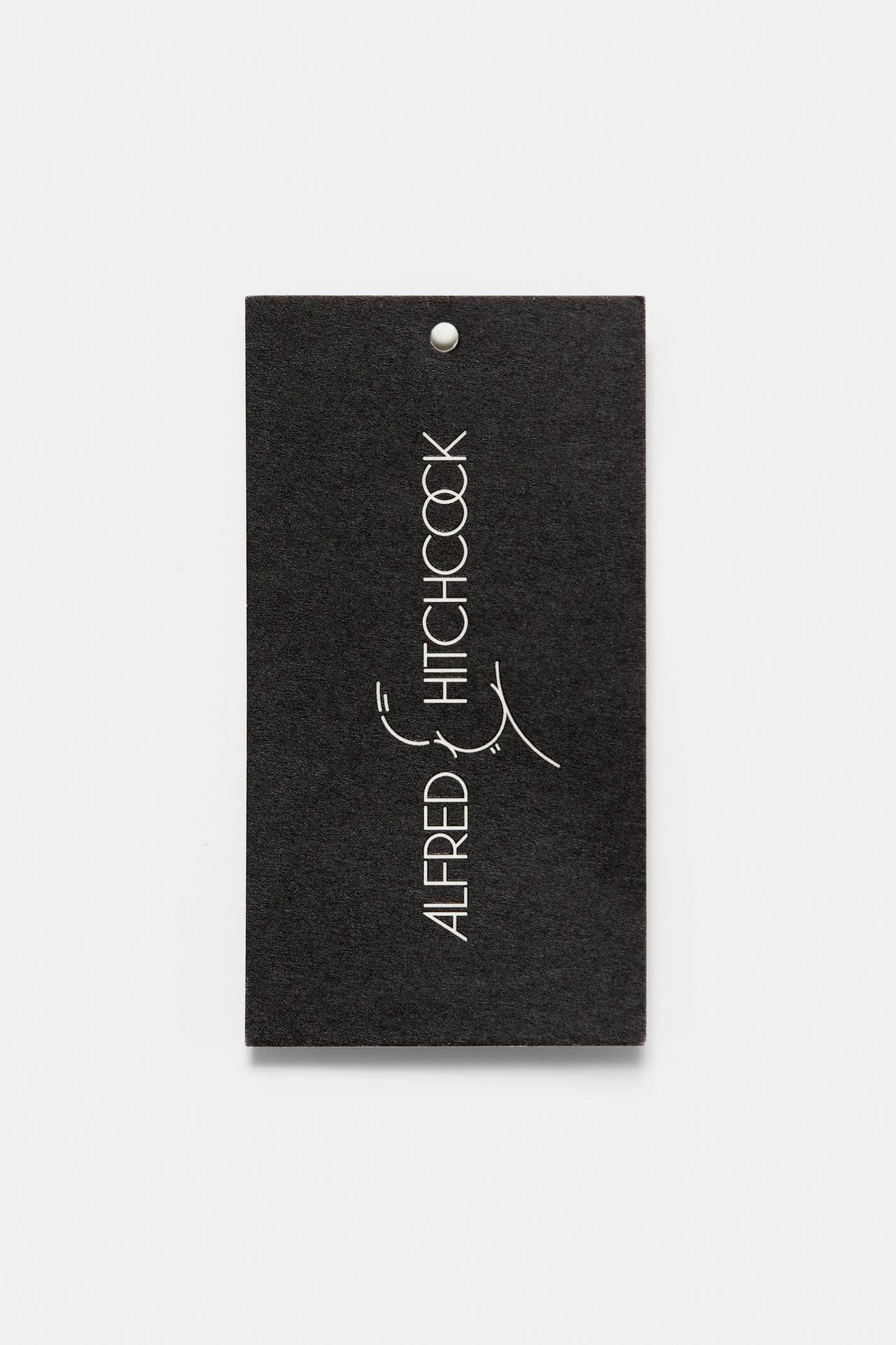 Hitchcock graphic oversize T-shirt — Ice