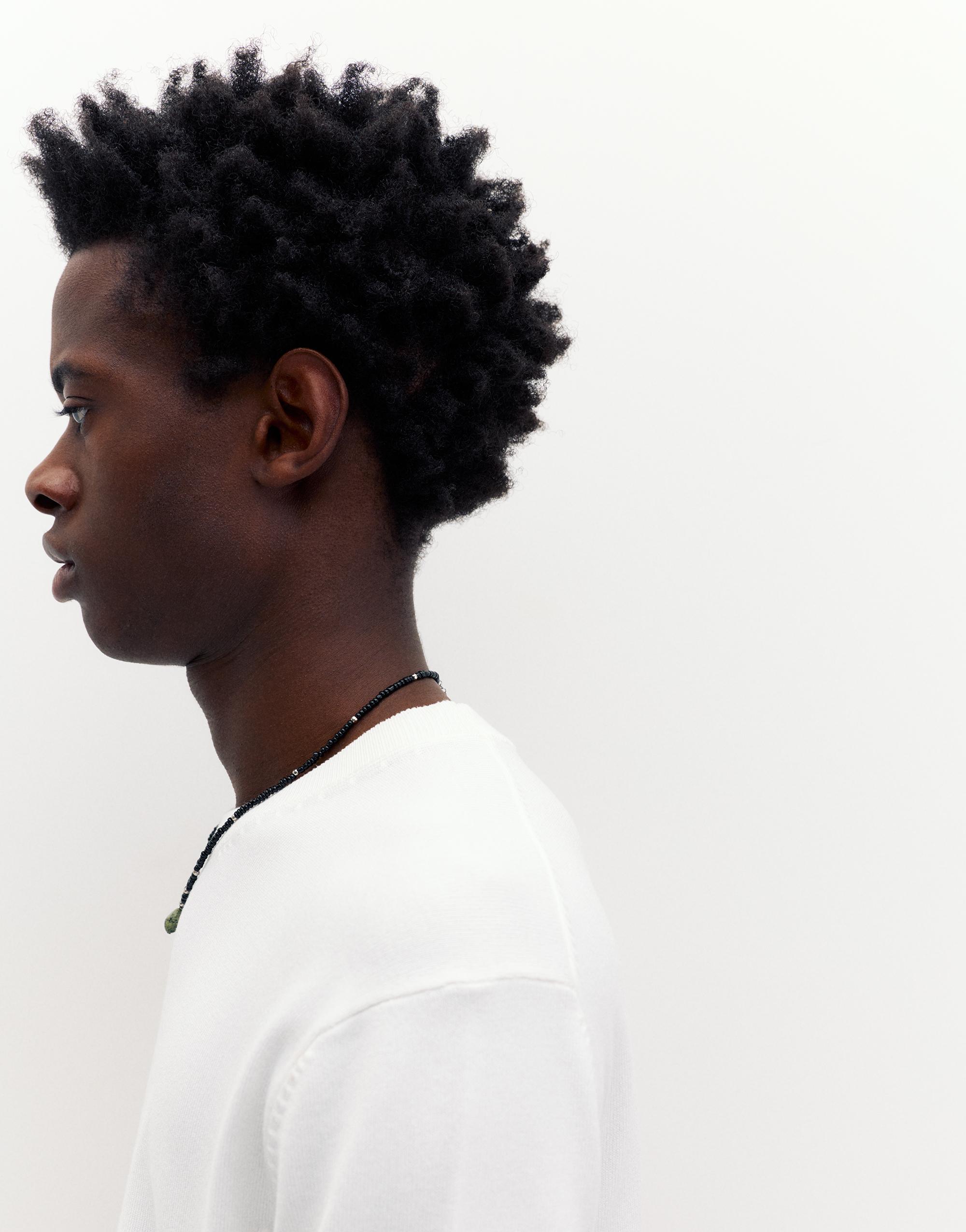 Short sleeve jumper — Off white