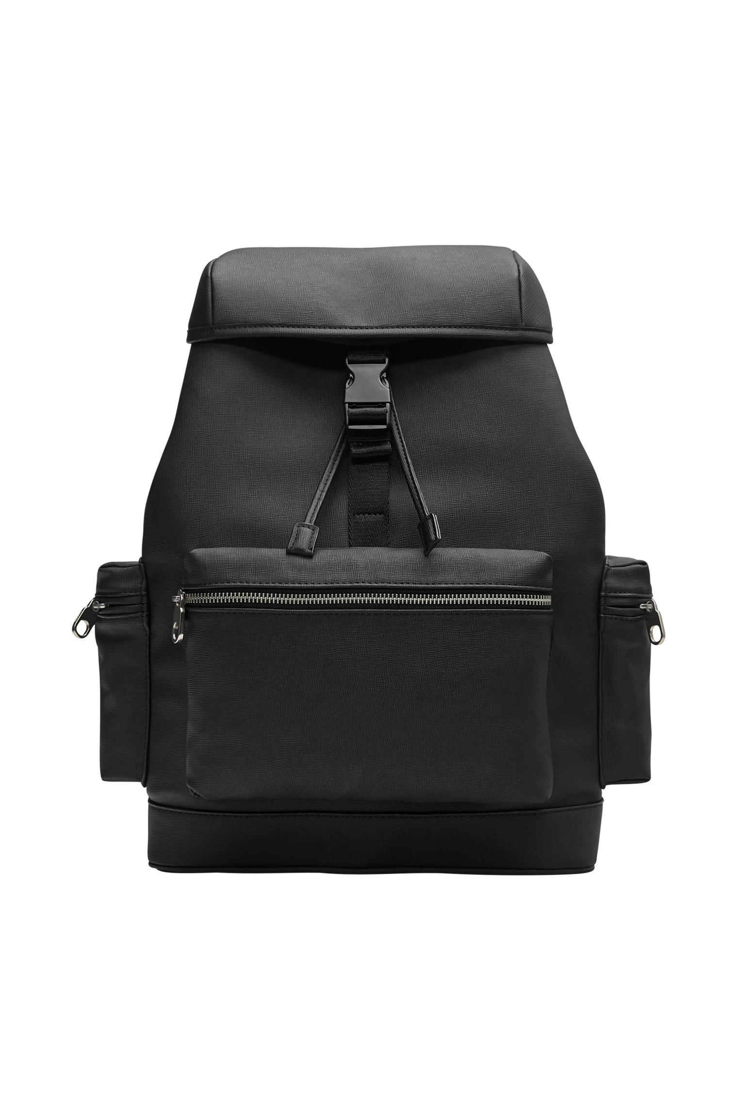 Tokalı dokulu sırt çantası - Görsel 6