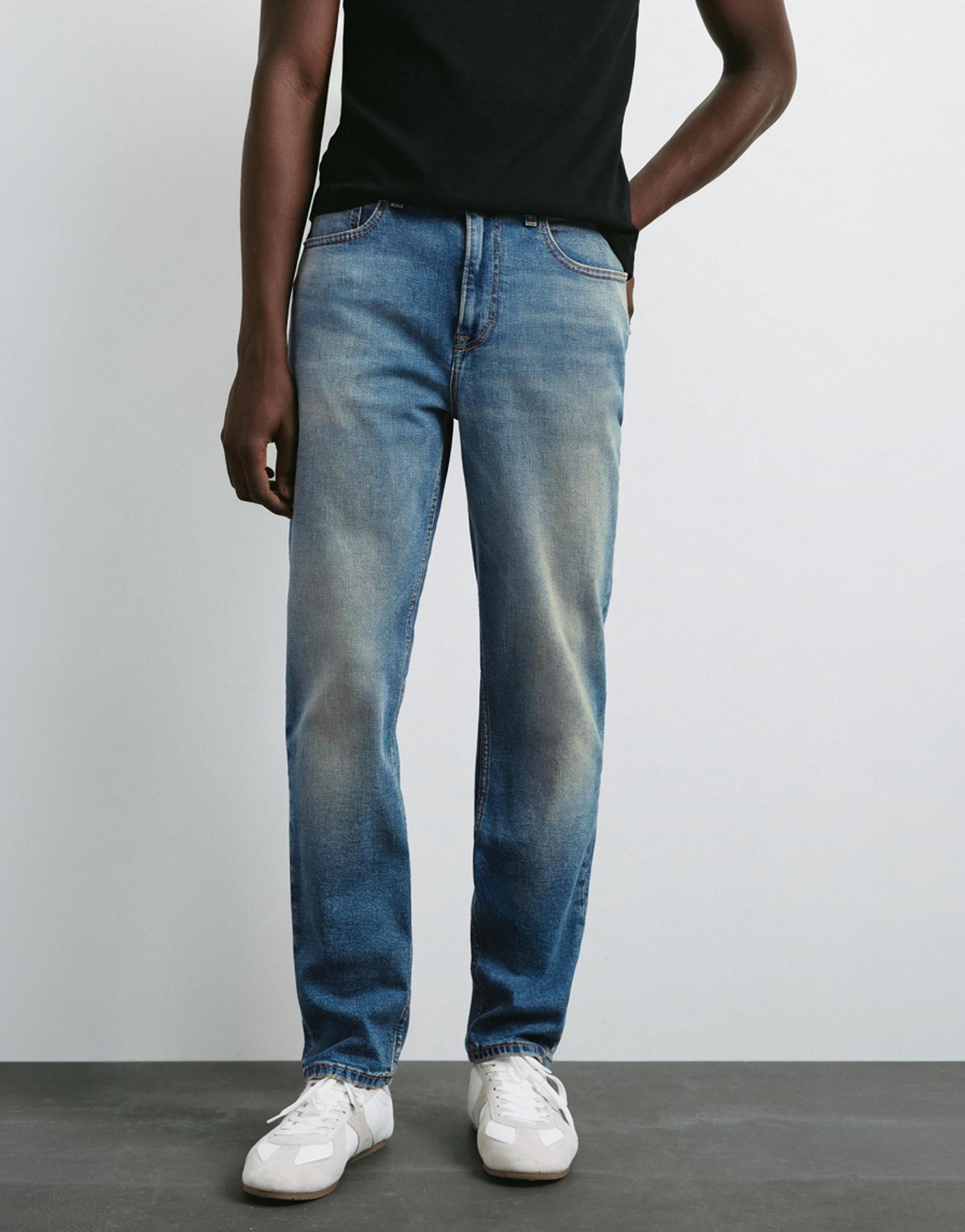 Slim fit jeans — Neon blue