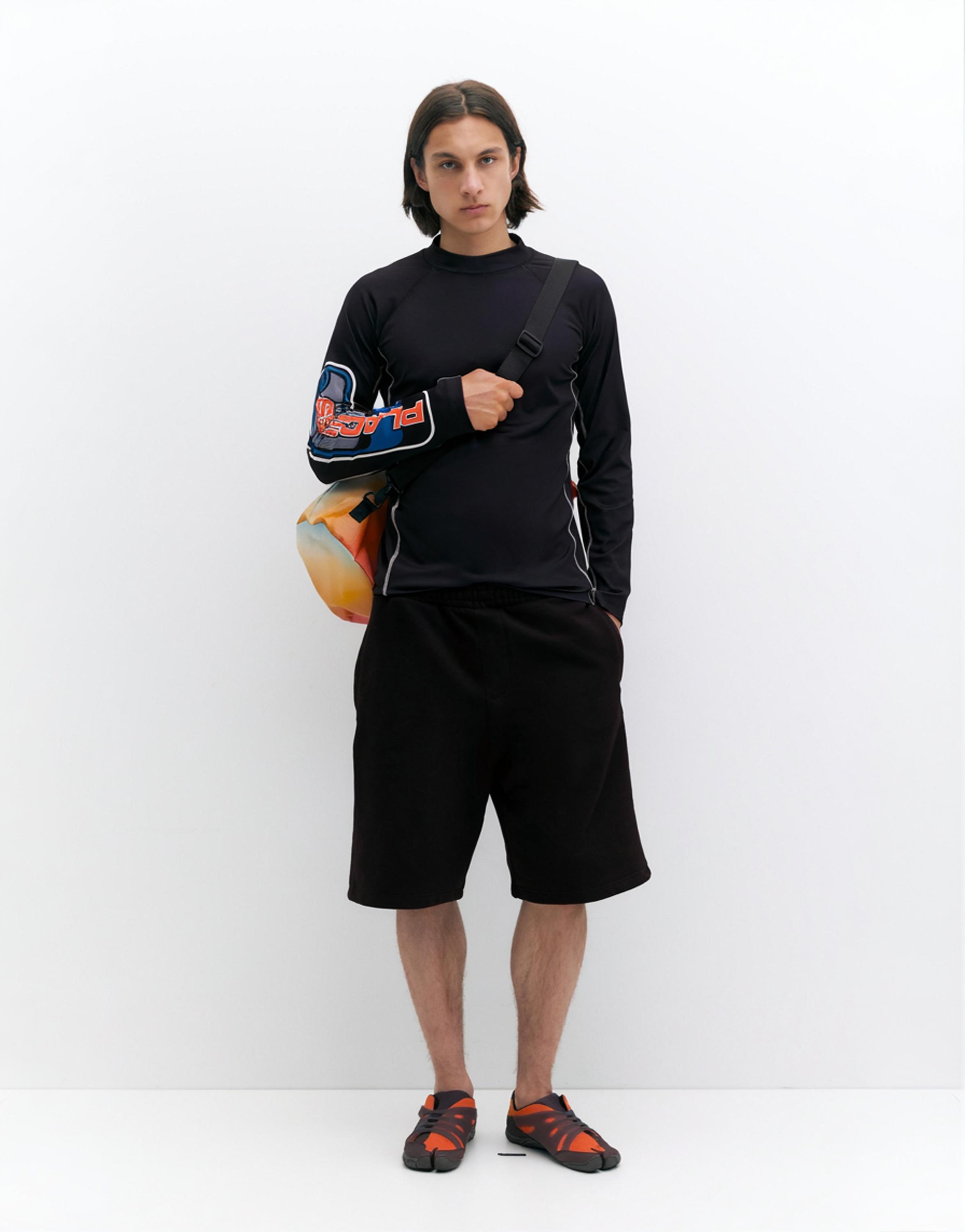 Pleasures x STWD high neck T-shirt — Black