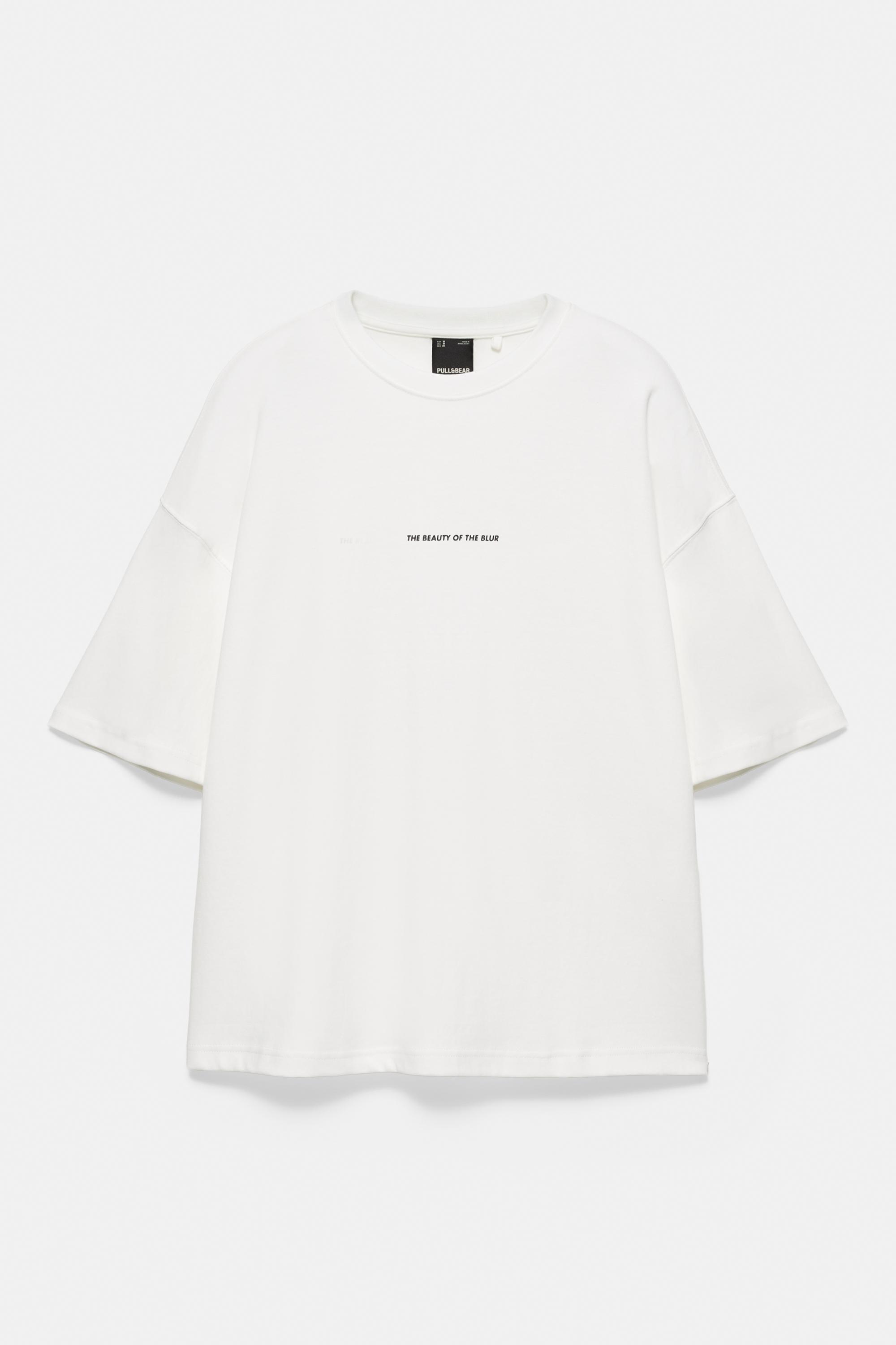 Interlock photographic T-shirt — Off white