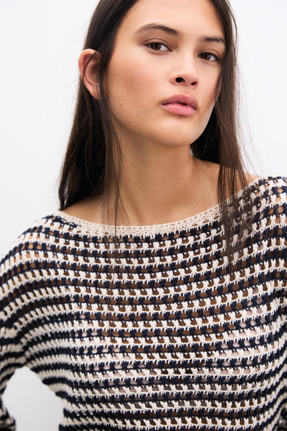 Schema Maglia Maglione Con Collo A Barchetta Maglione Colli Per