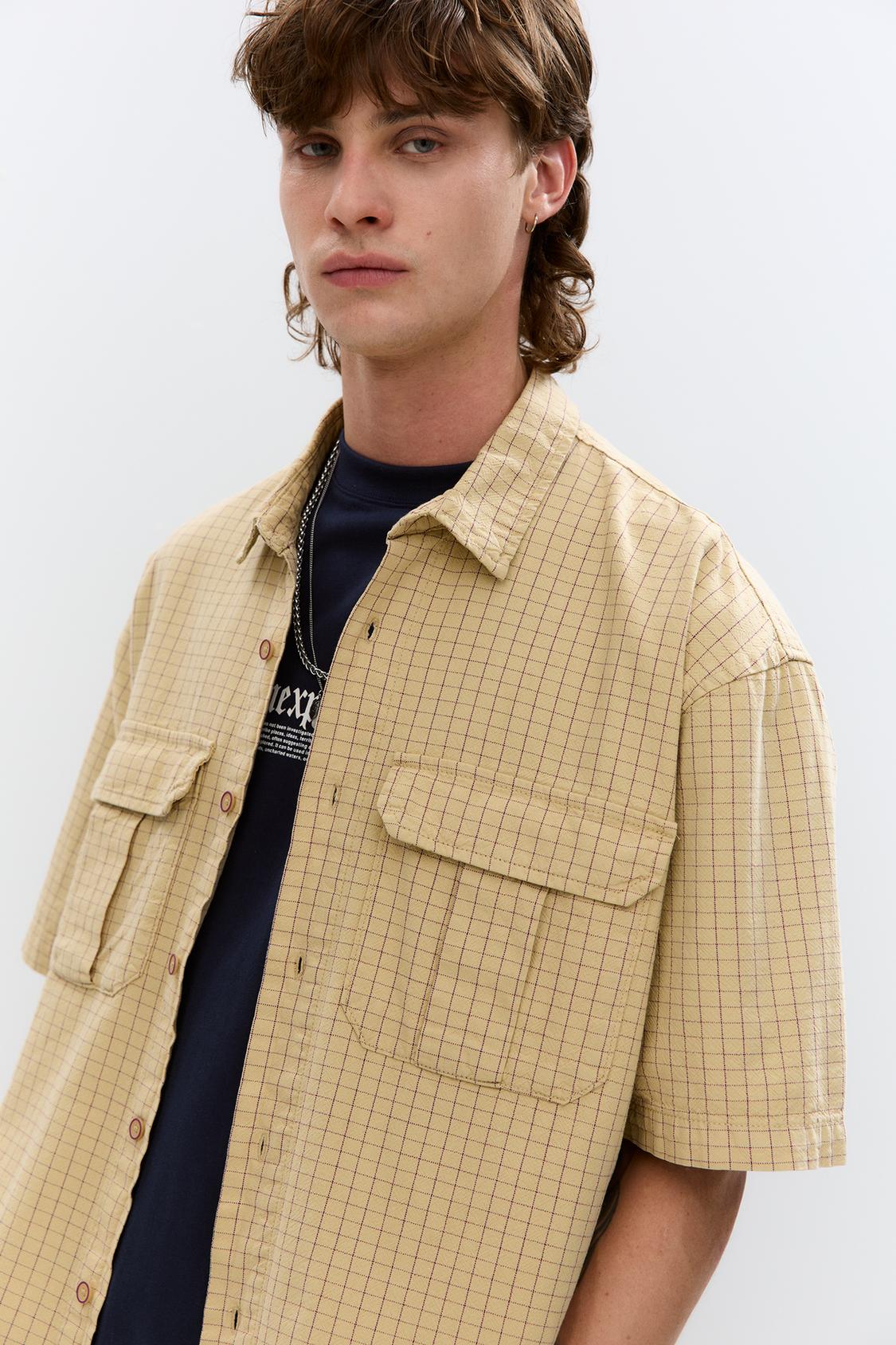 camisetas hombre pull camiseta girasoles pull and bear
