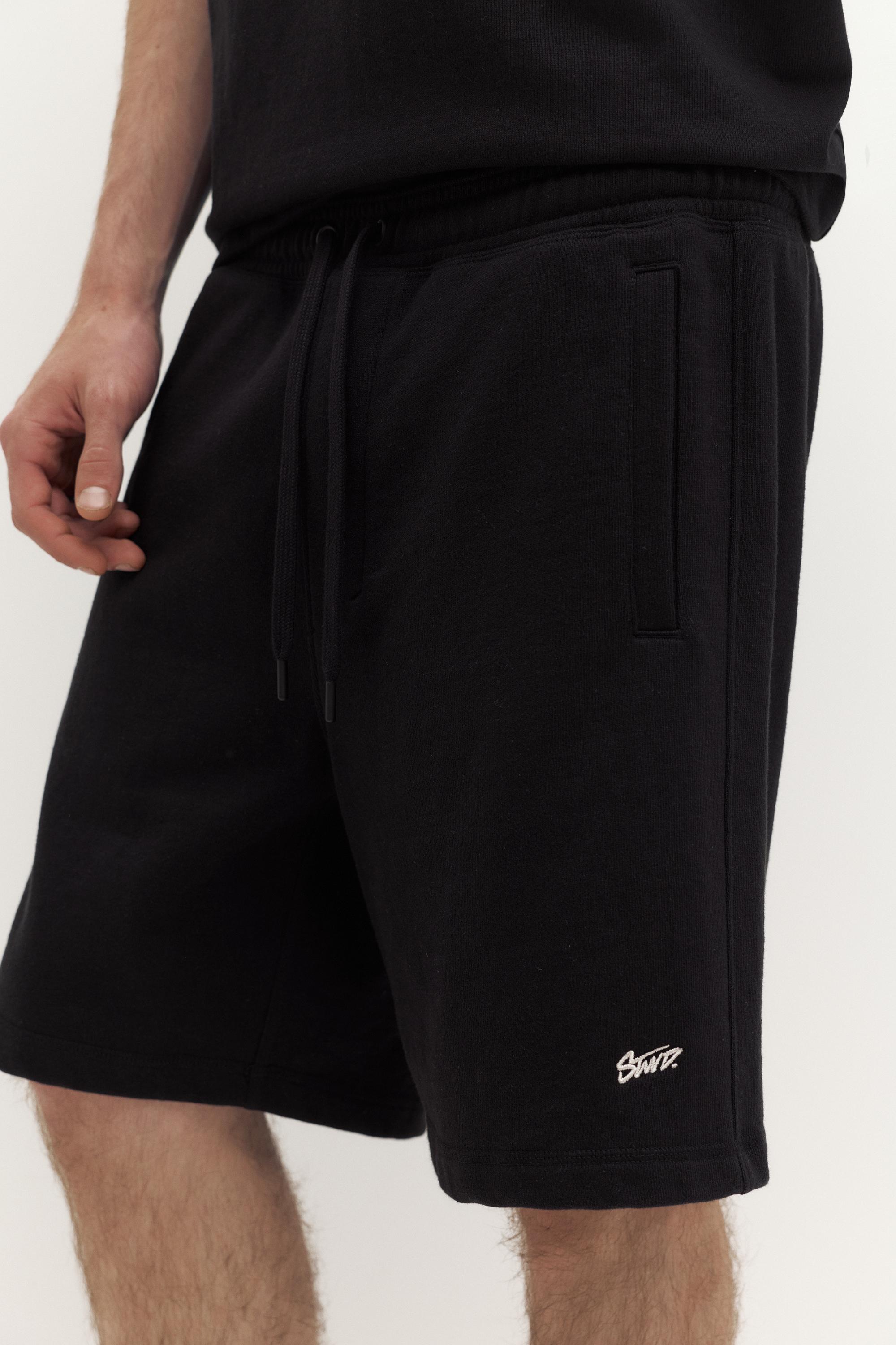 Logolu jogger bermuda şort - Görsel 58