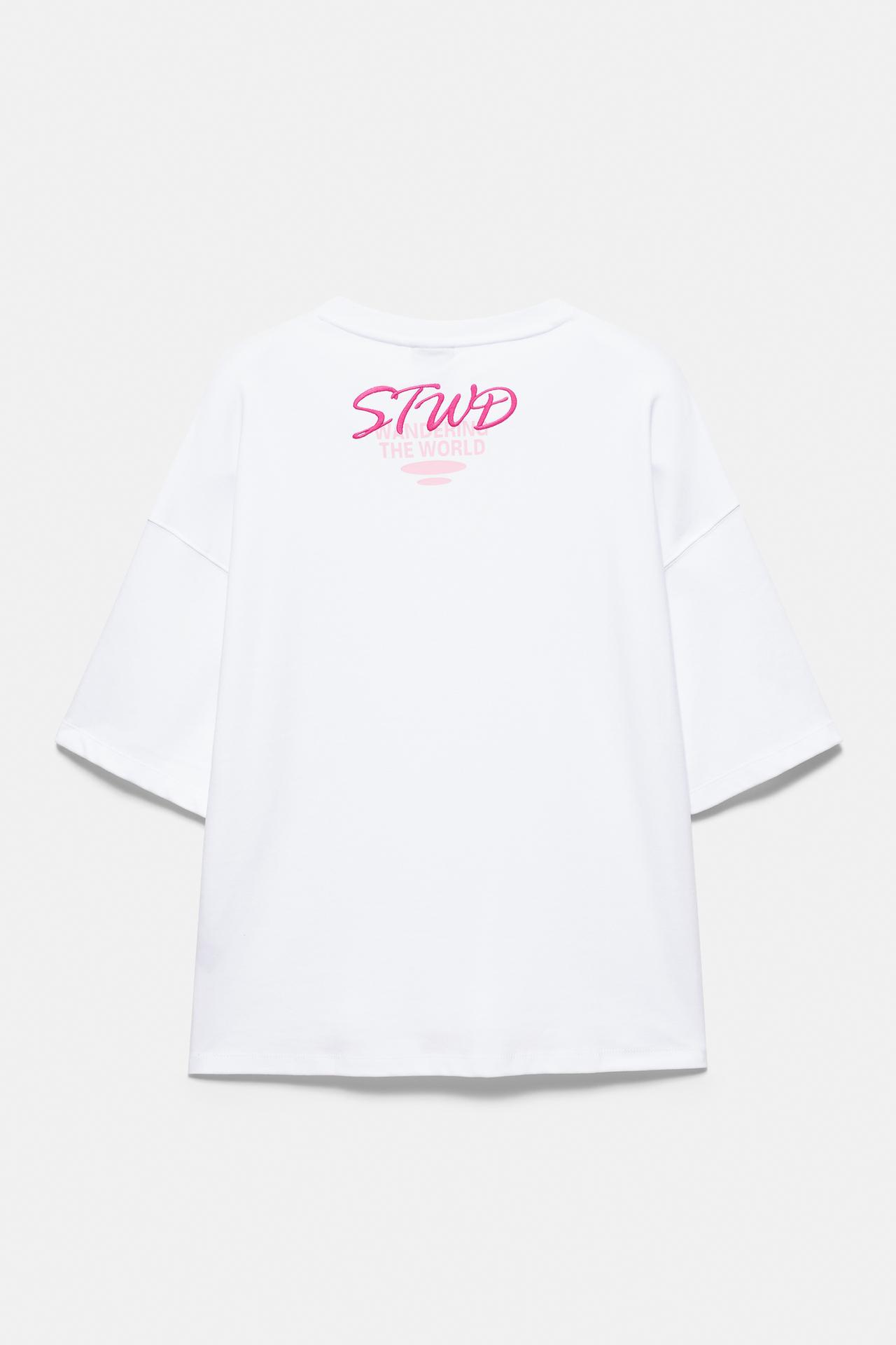 STWD graphic T-shirt — White