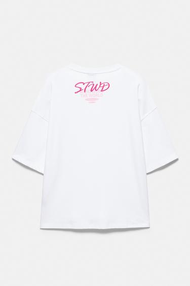 STWD graphic T-shirt — White 7