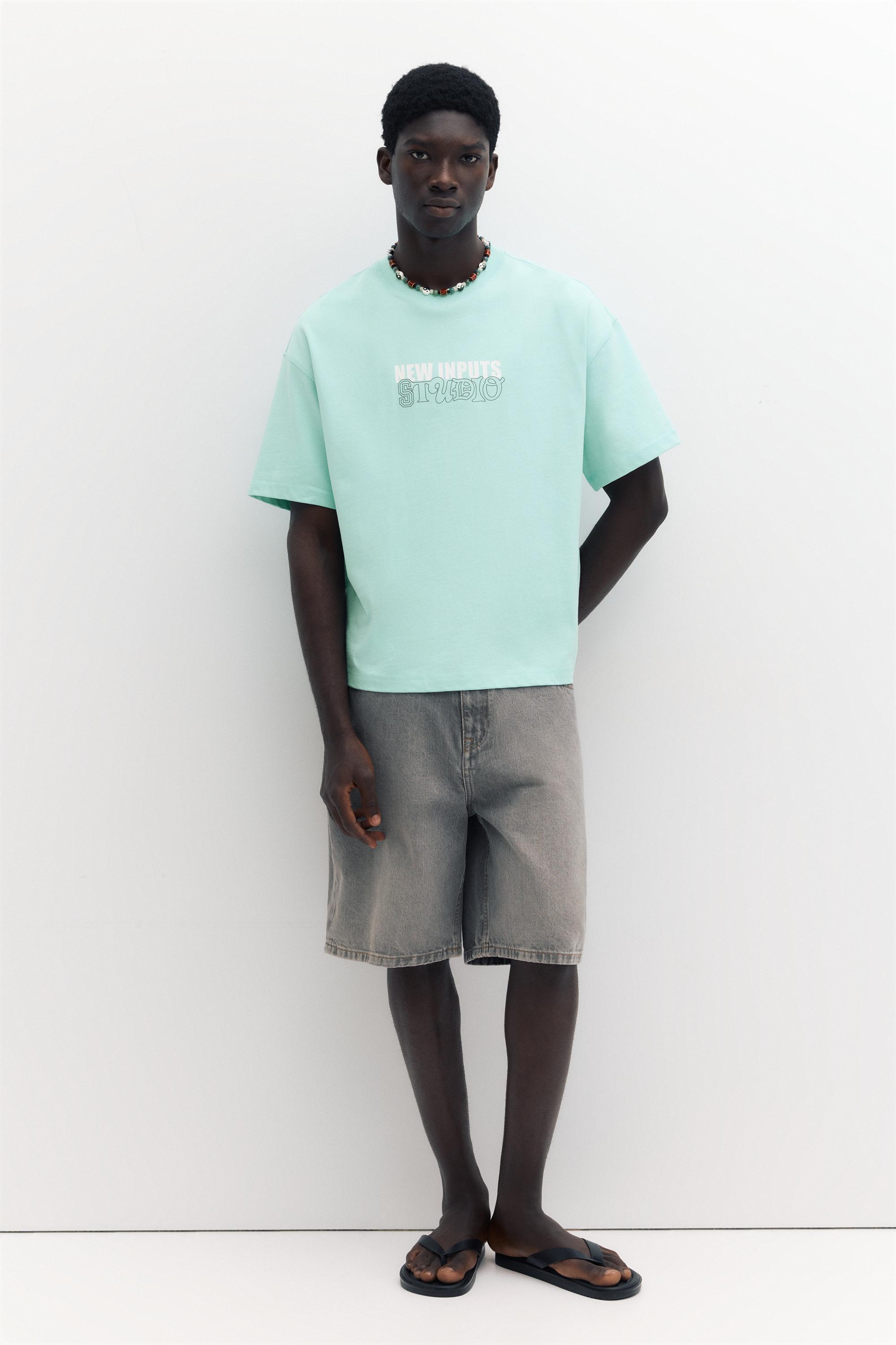 STWD Studio T-shirt — Turquoise