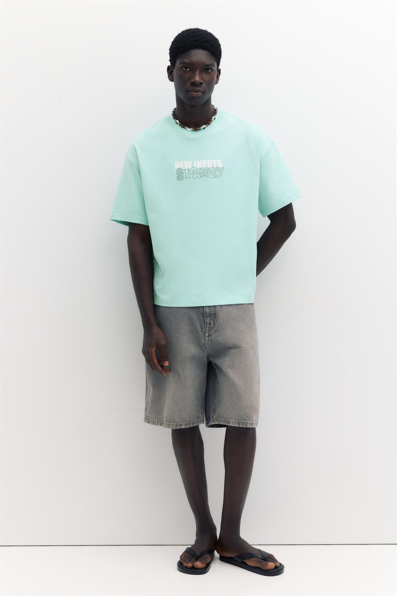 STWD Studio T-shirt — Turquoise