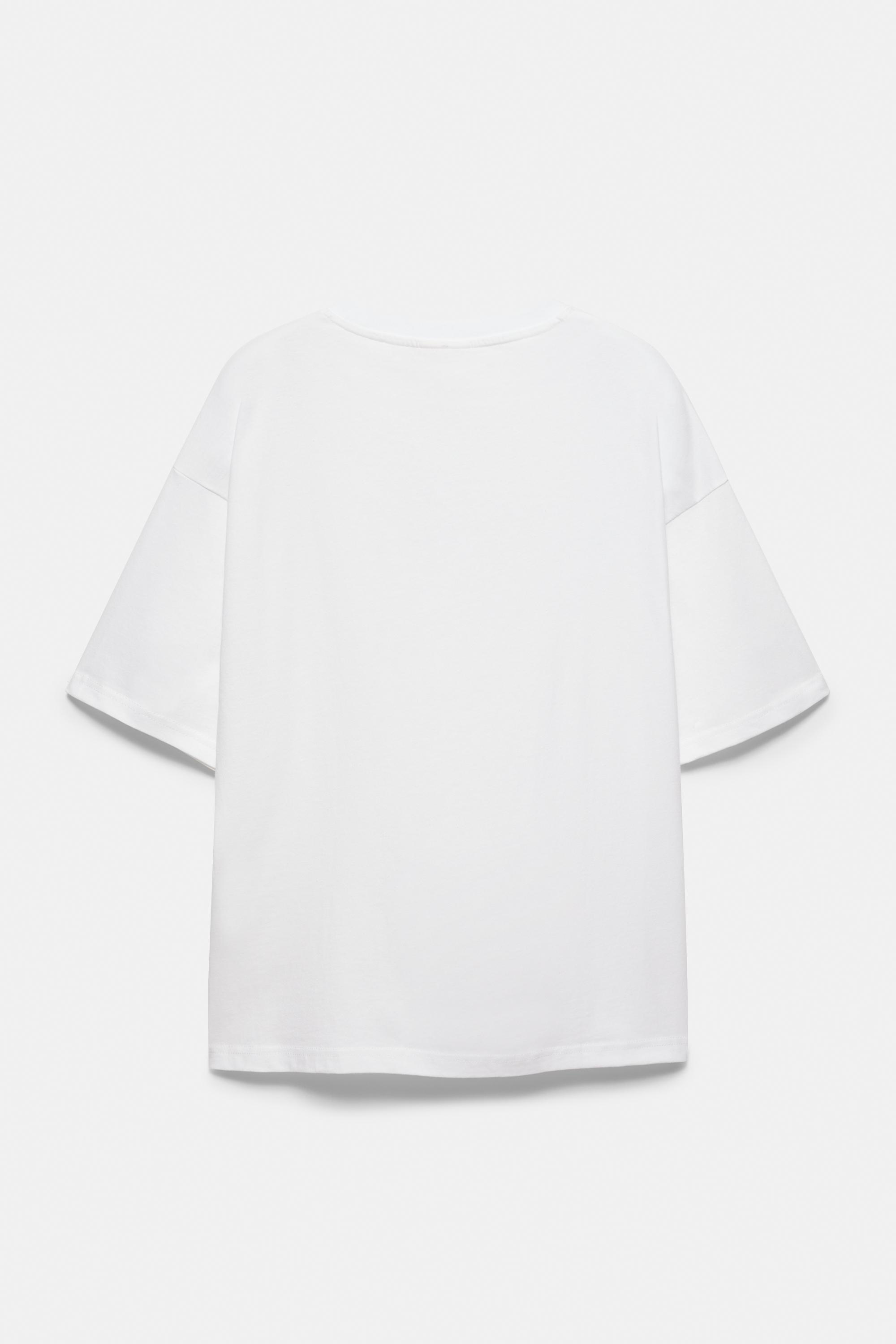Honda car graphic T-shirt — Off white