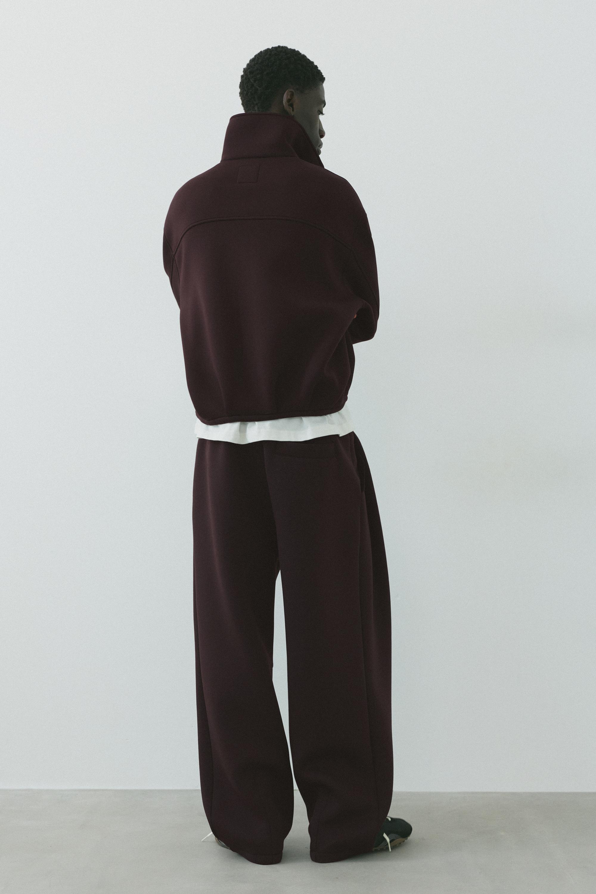 Relaxed fit sweatpants — Brown