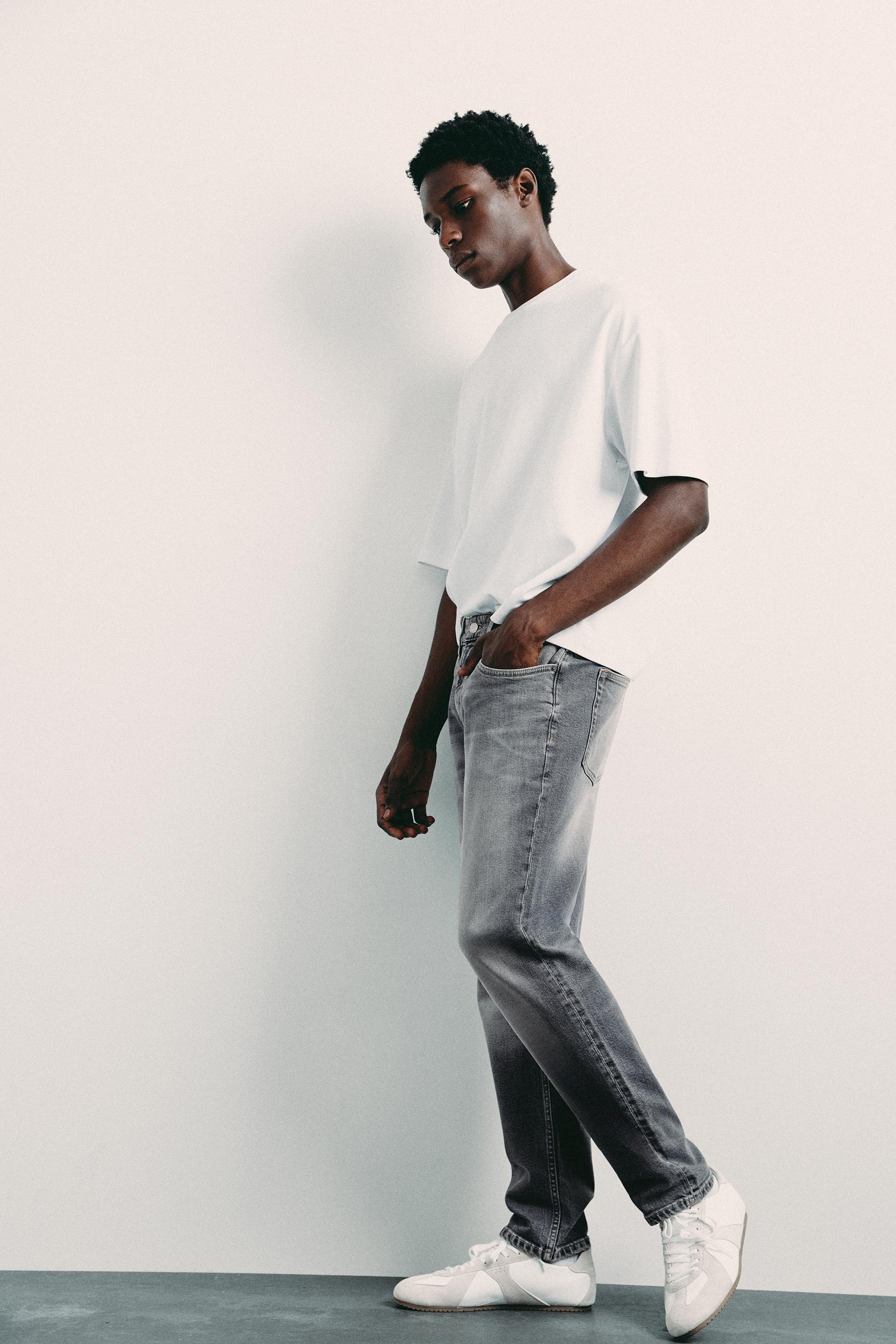 Slim fit jeans — Dark grey