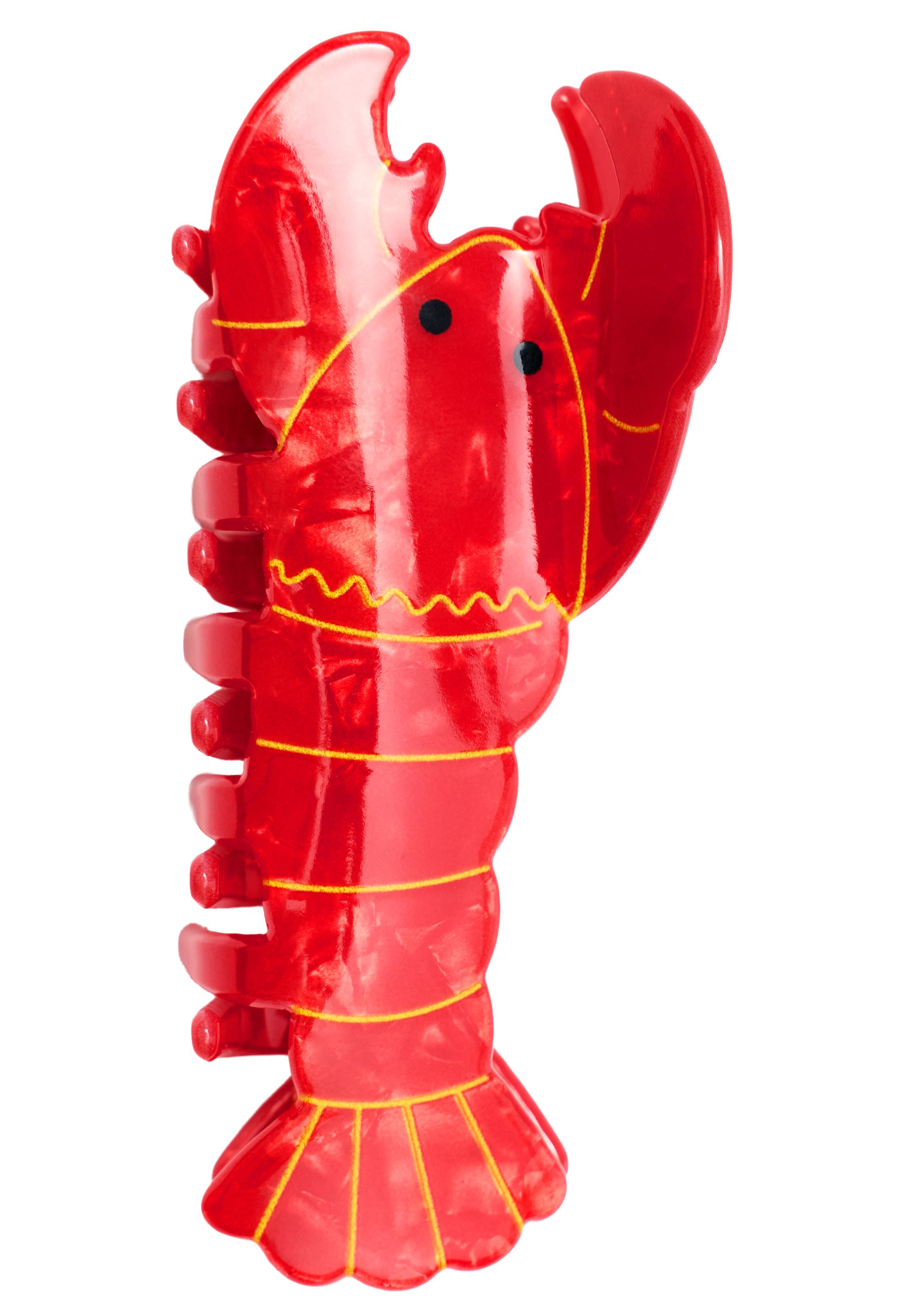 Pleasures x STWD lobster hair clip — Red