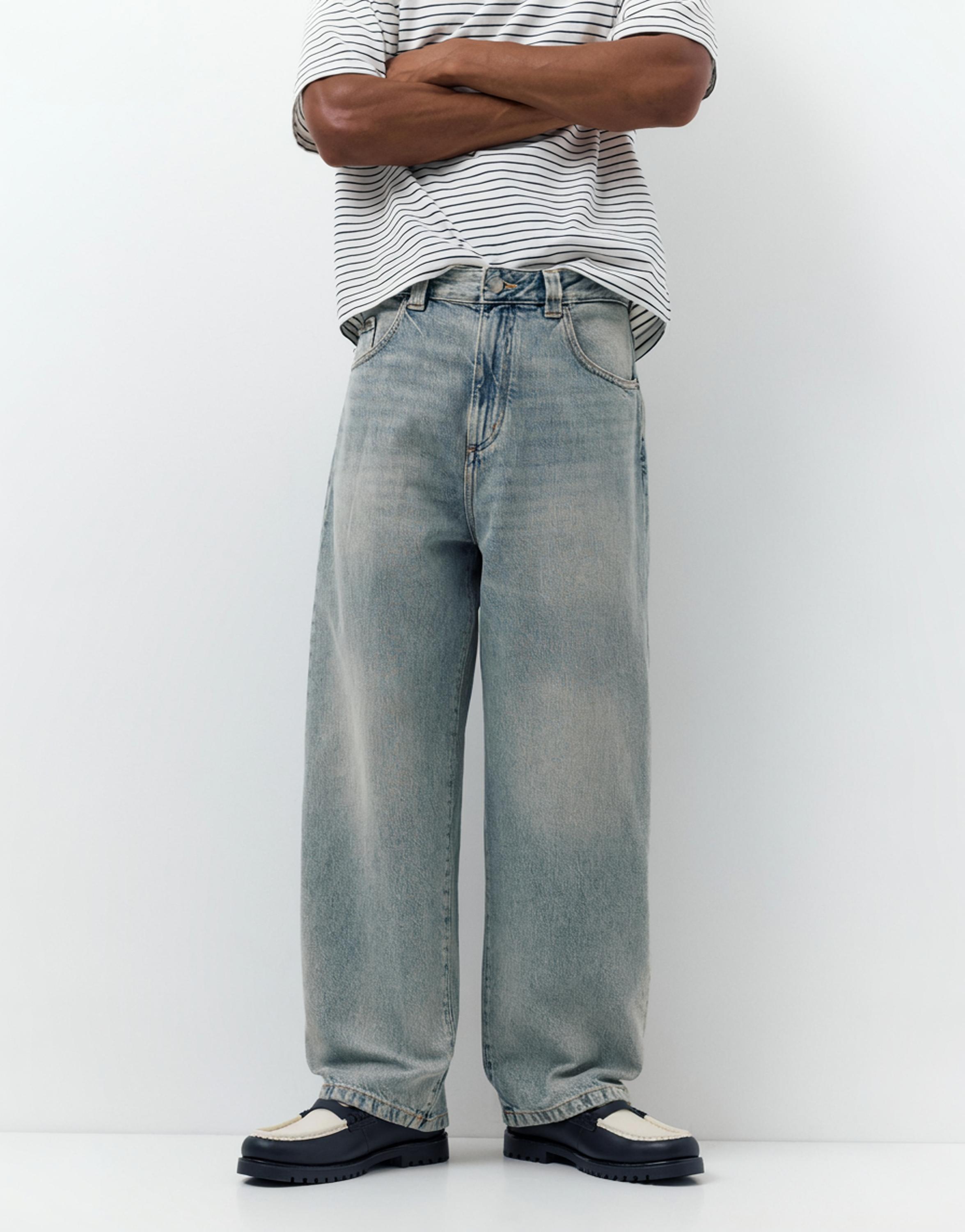 Baggy relaxed fit jean - Görsel 13