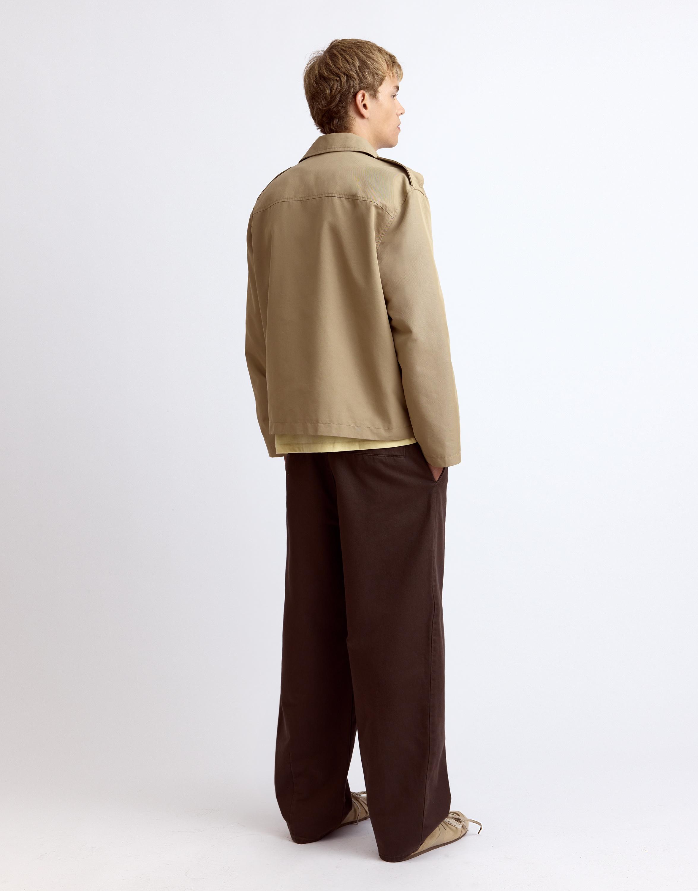 Pull&Bear Kısa trençkot görsel 8