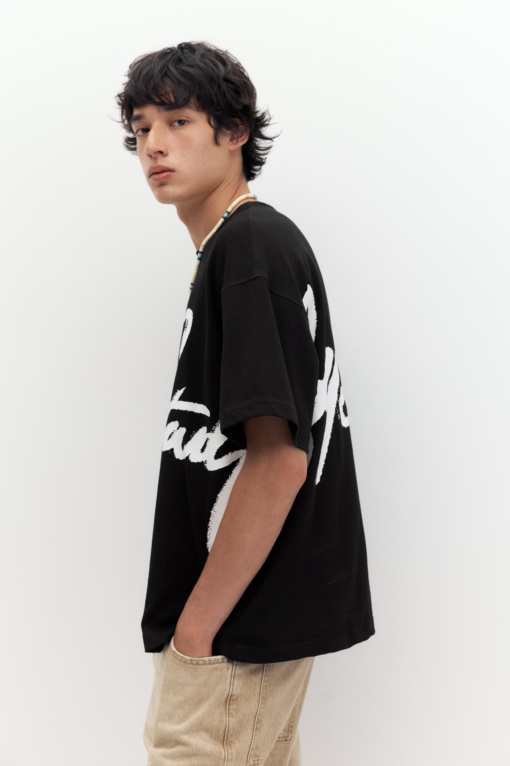 STWD graffiti T-shirt — Black
