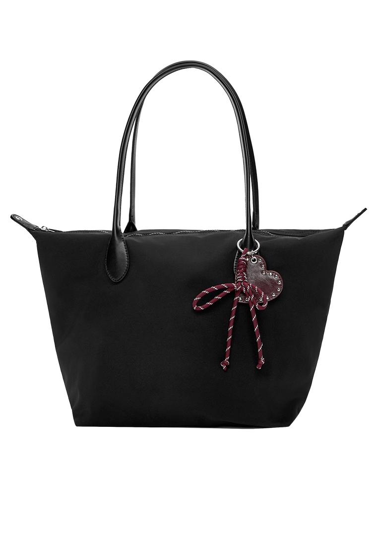 Süslemeli naylon shopper çanta - Görsel 9