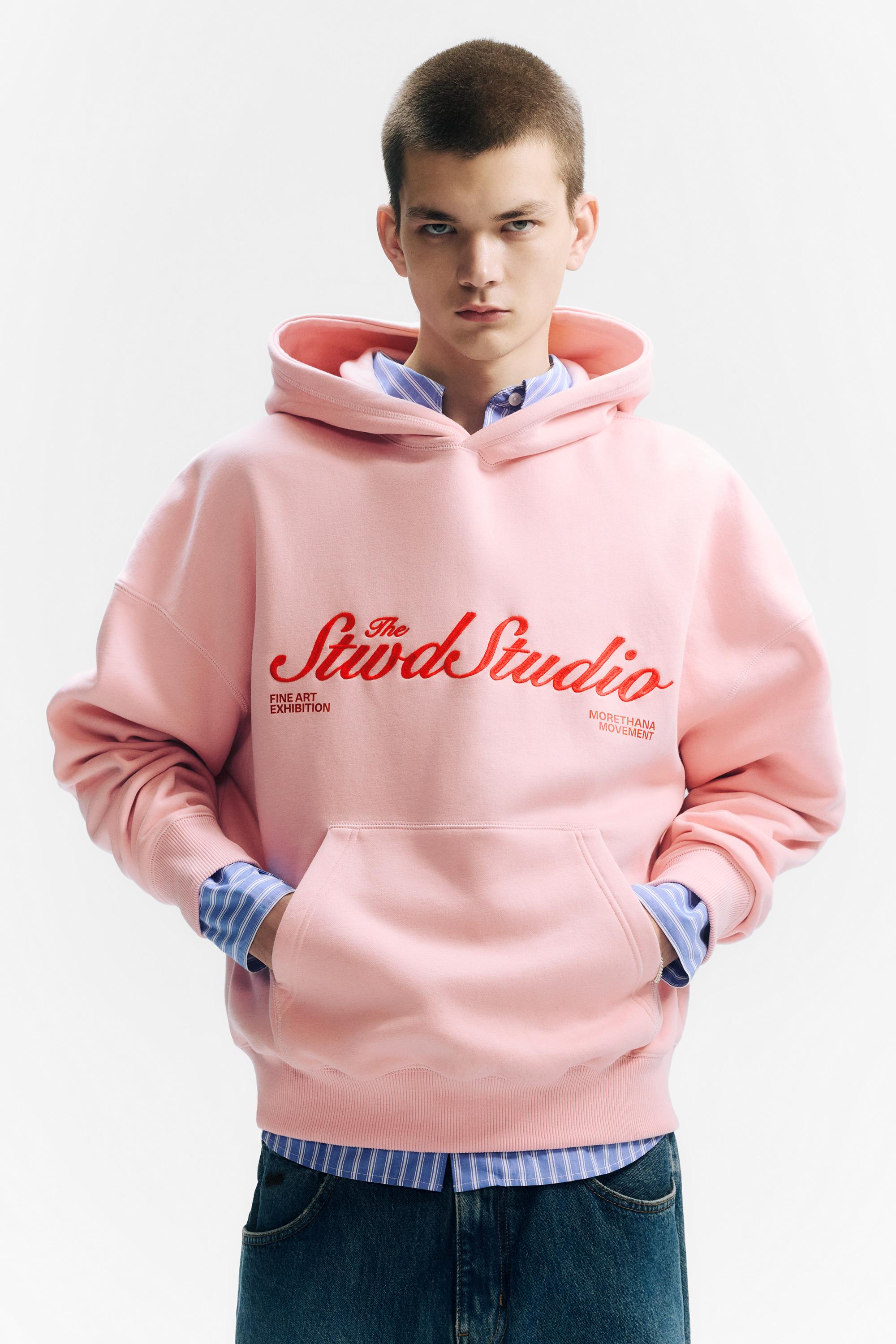STWD Studio kapüşonlu sweatshirt - Görsel 7