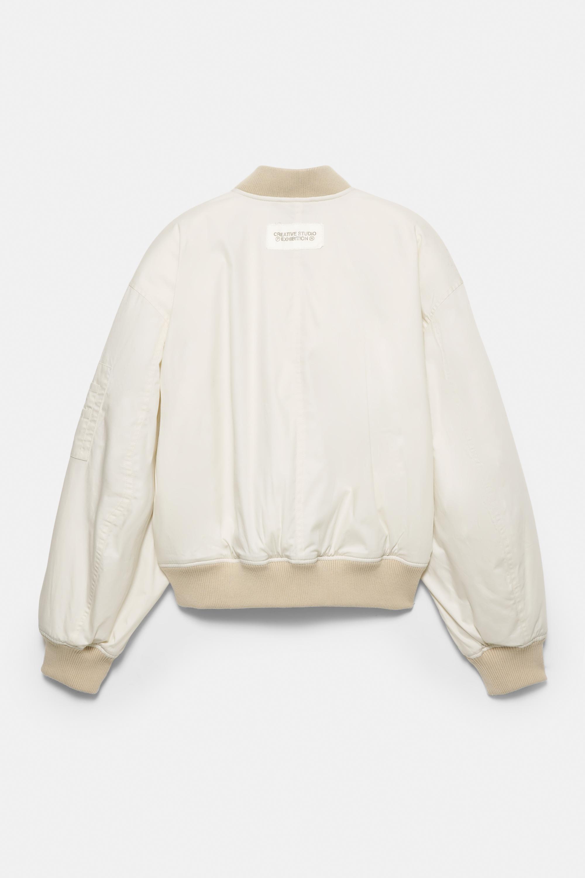 Bomber jacket — Vanilla