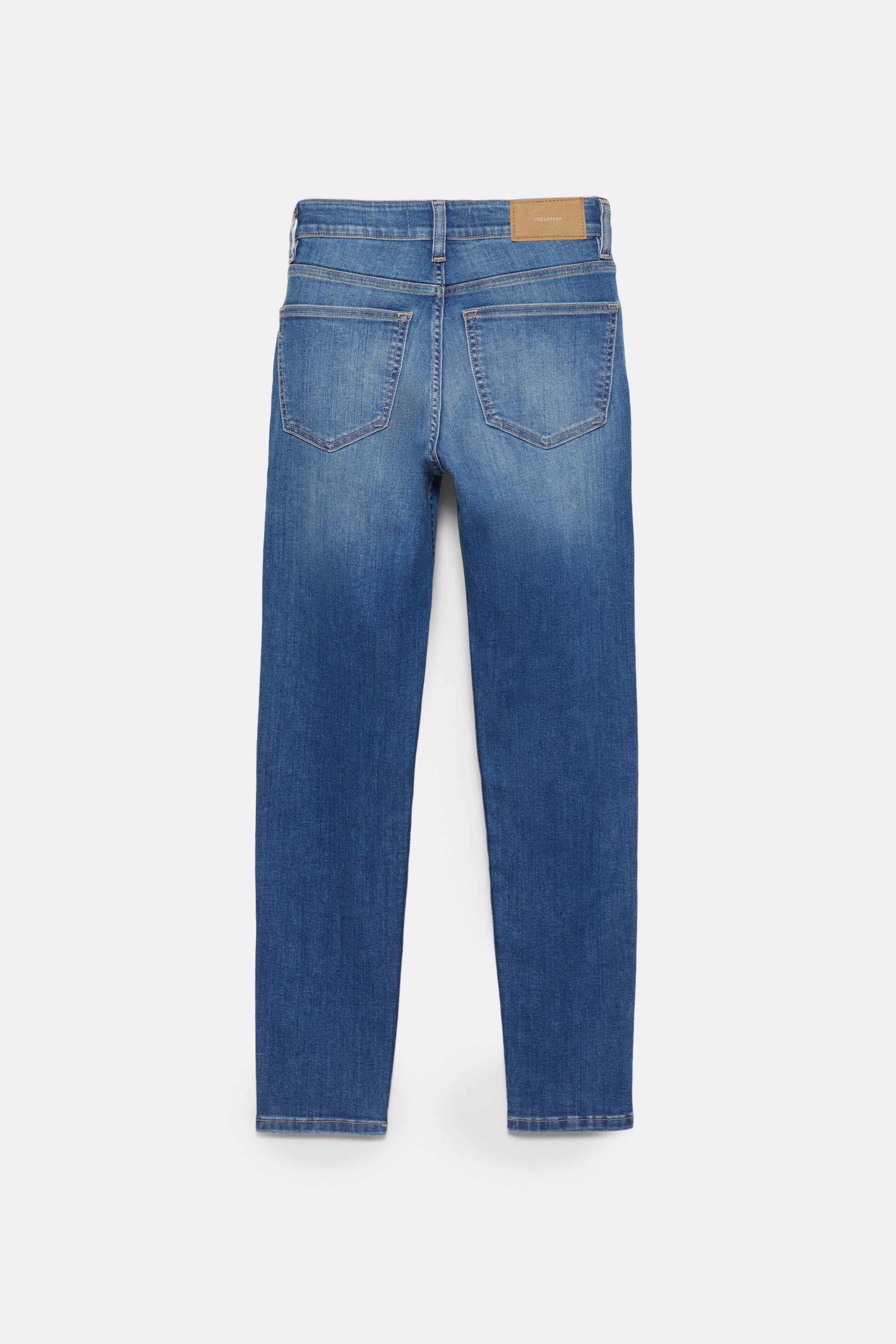 High-waist skinny jeans — Indigo