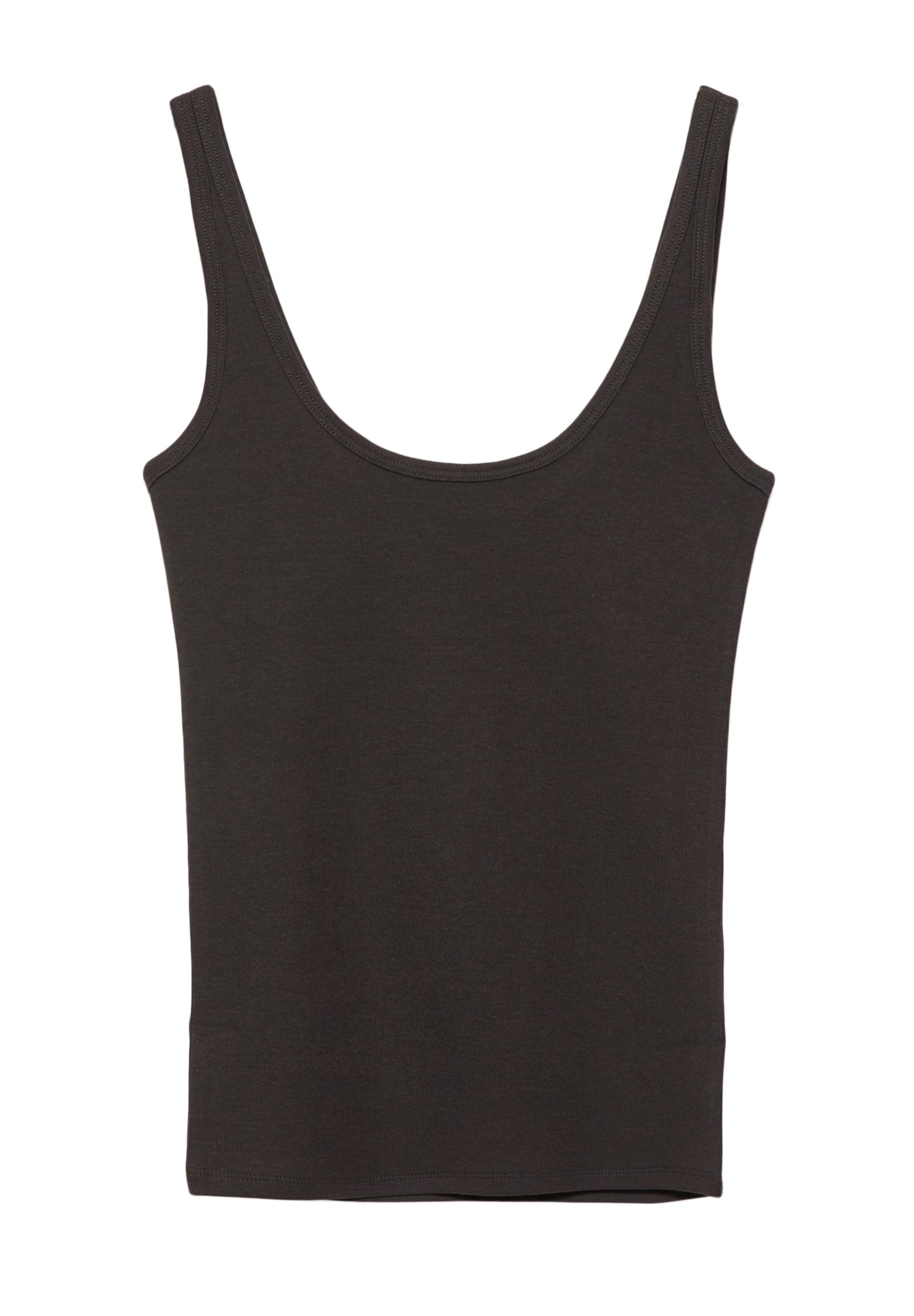 Modal tank top — Brown