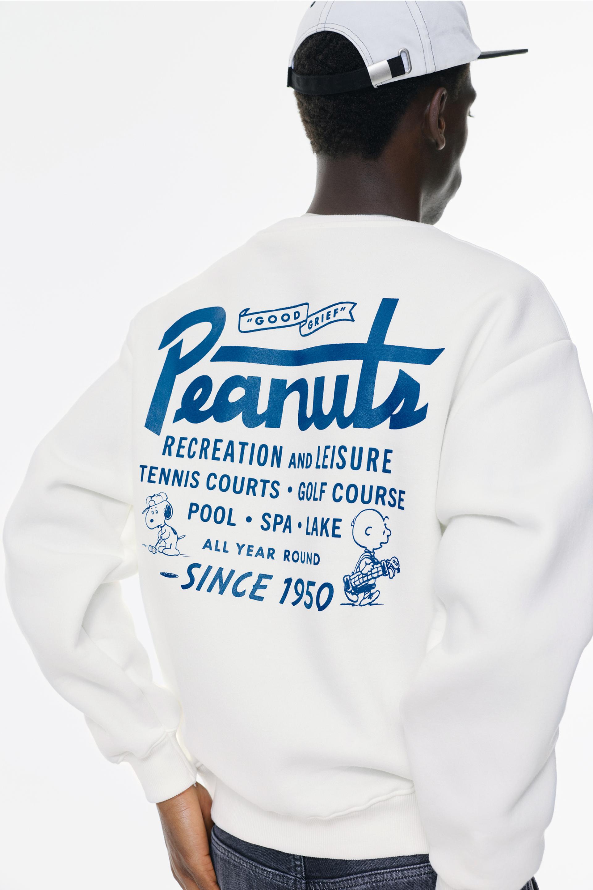 Pullandbear Pull And Bear Snoopy Sweatshirt Pull&Bear Felpa Con